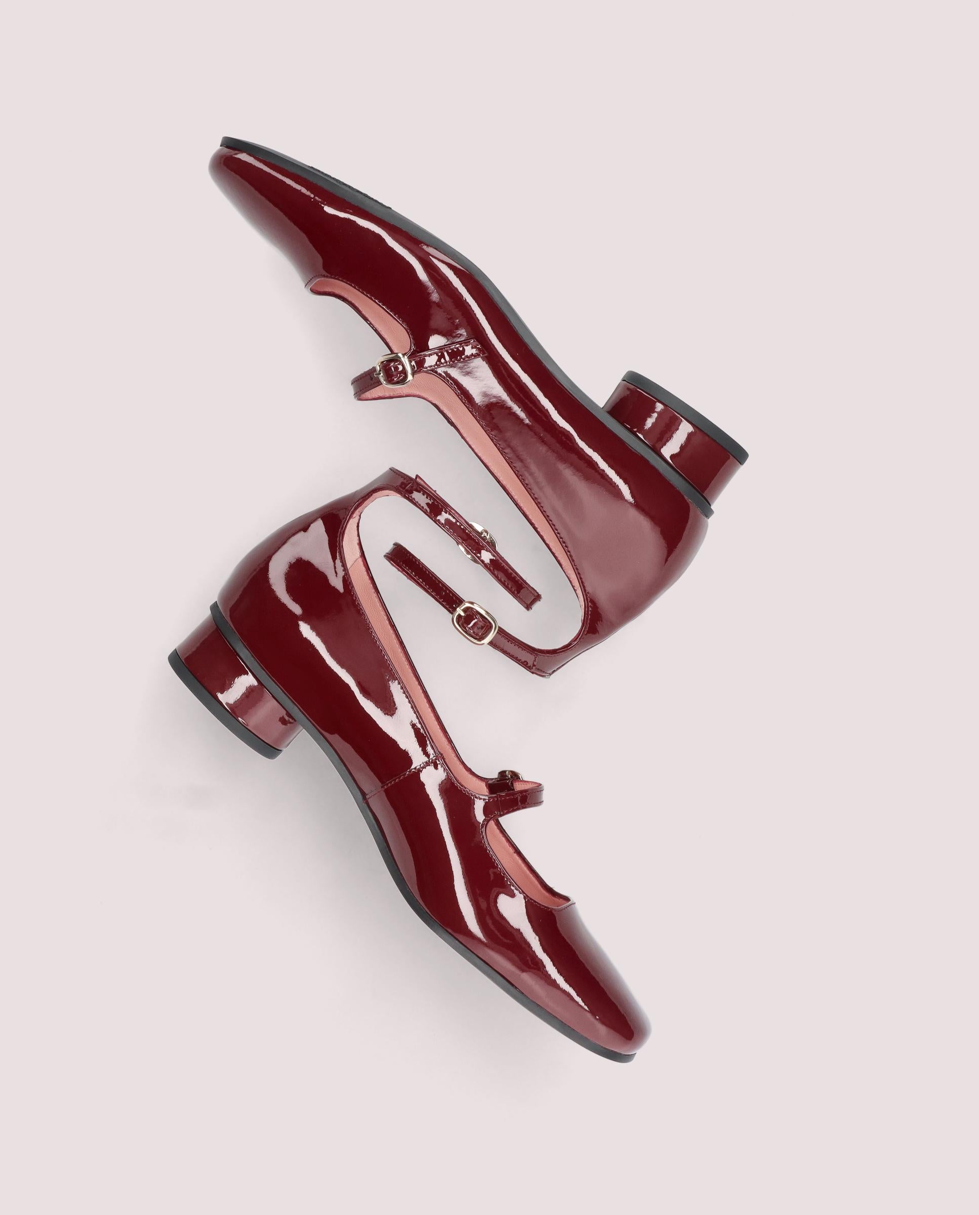 Odette Red Patent Leather Salon