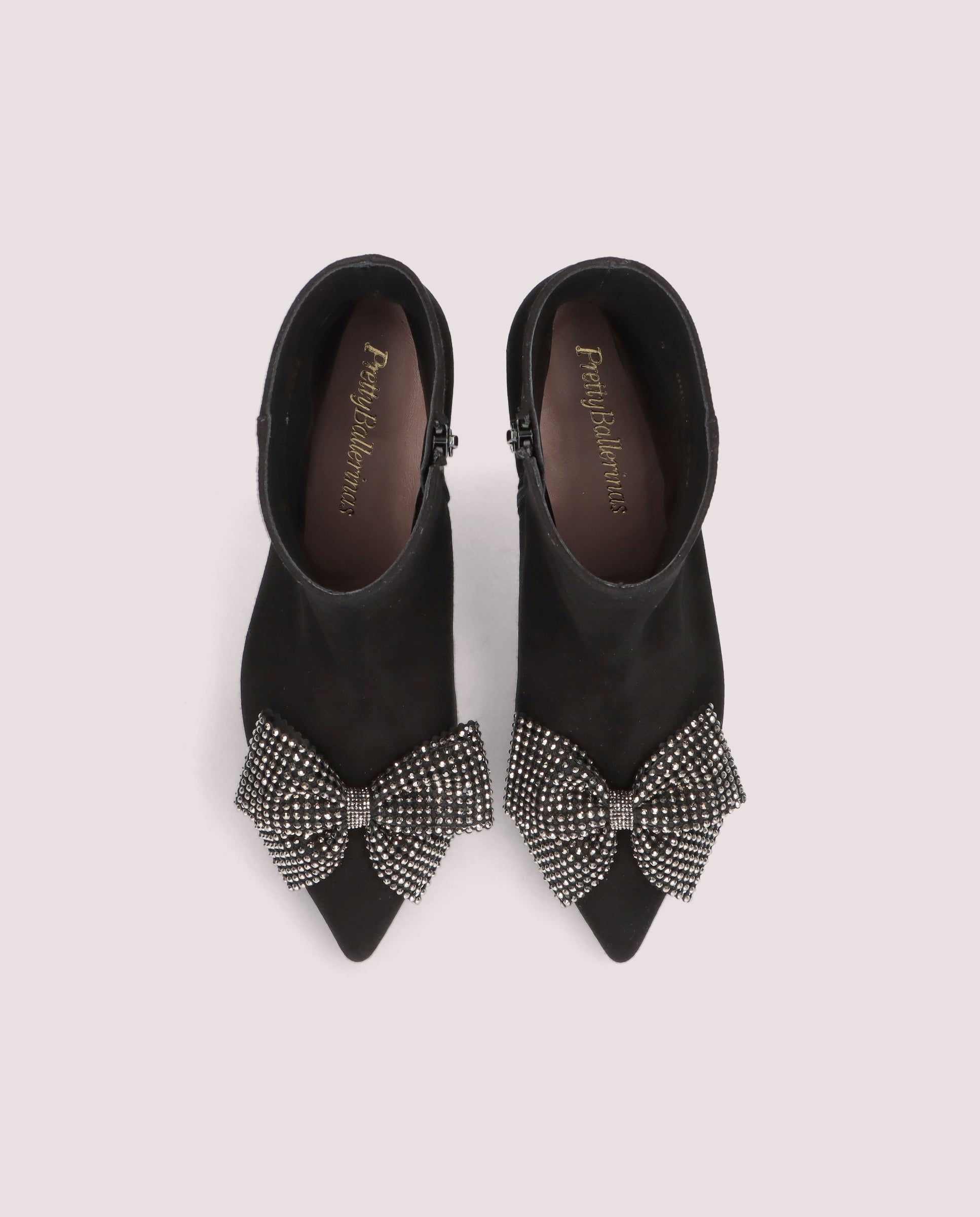 Kendall Black Suede Ankle Boots