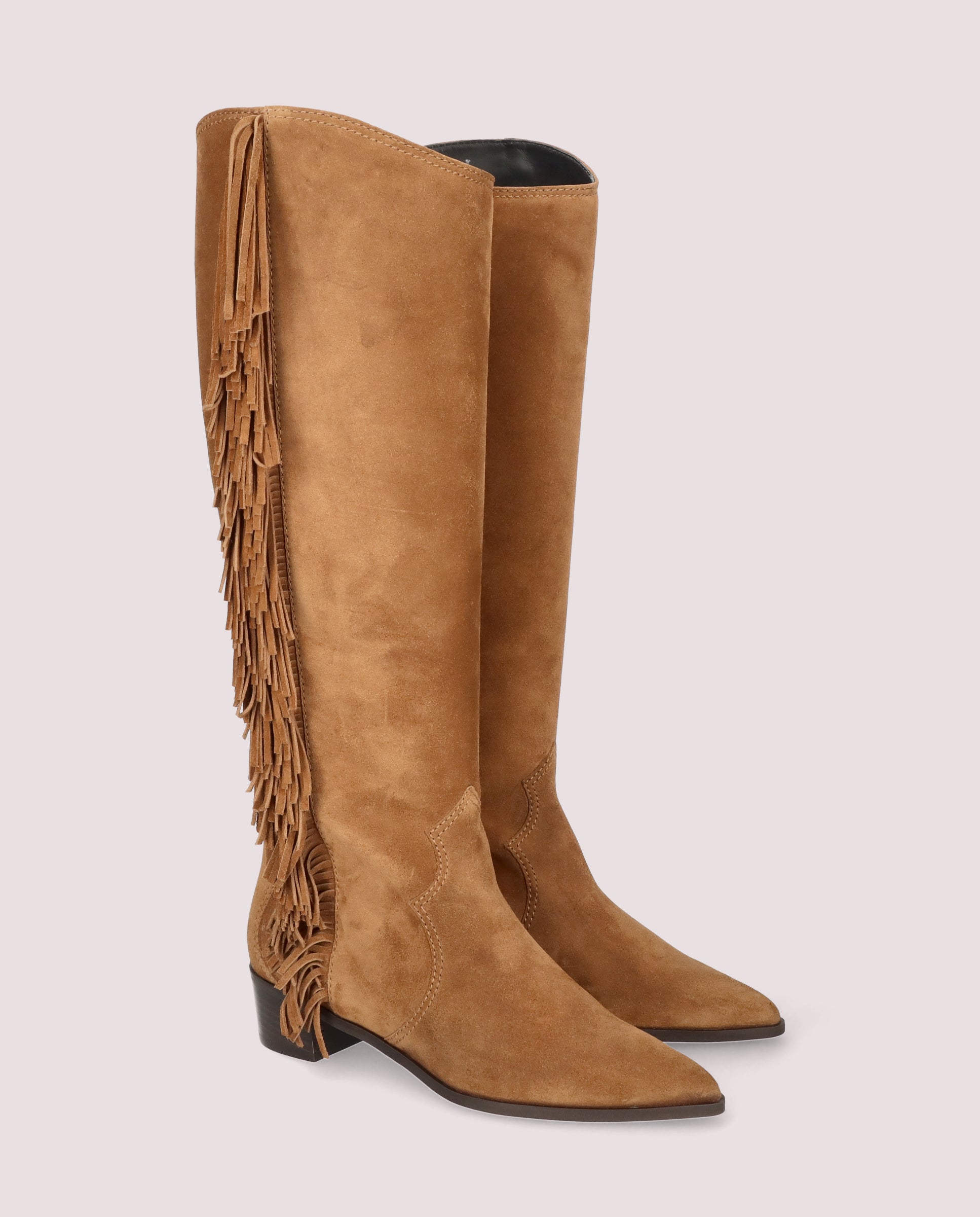 Kendall Brown Suede Boots