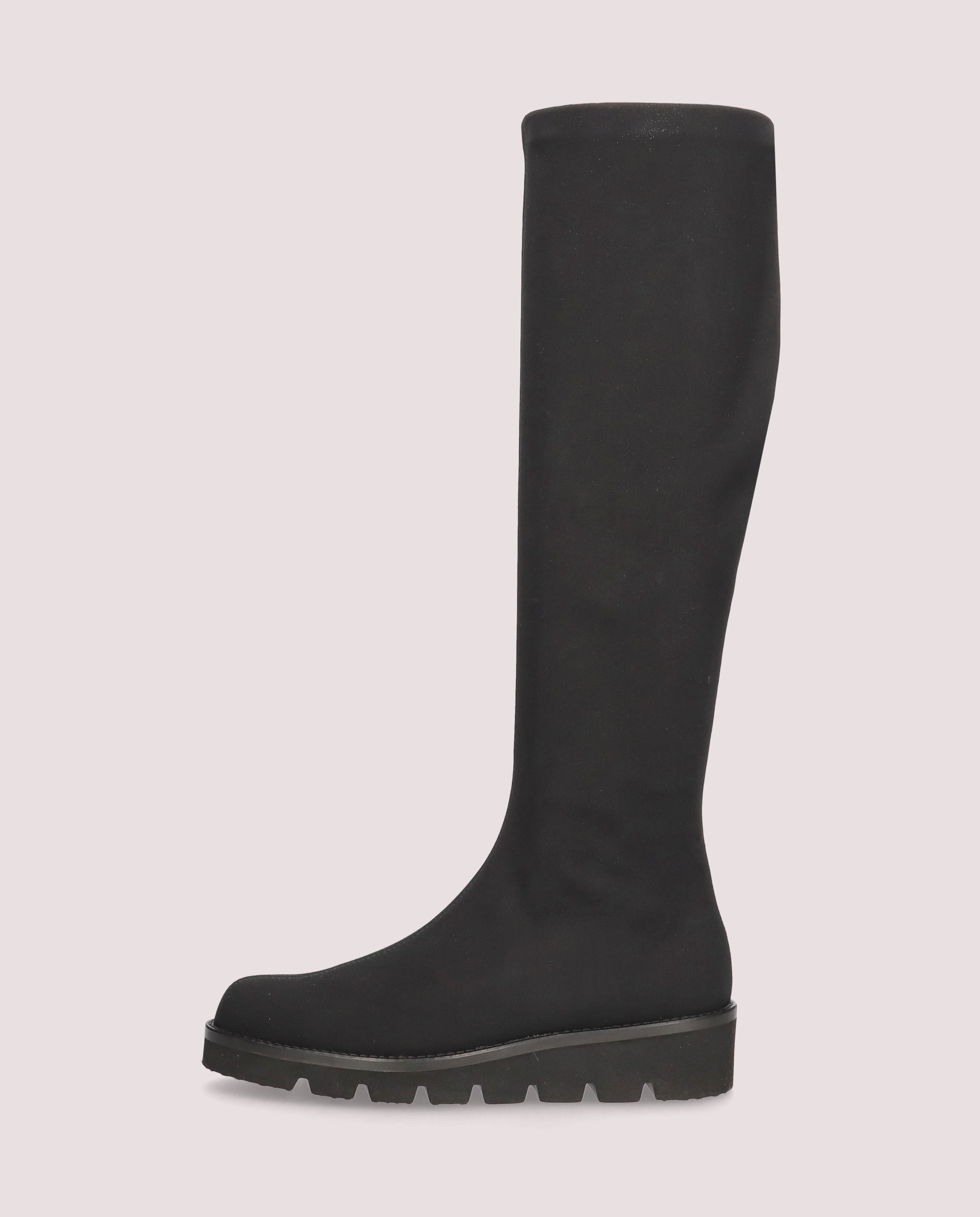 Bette Black Woven Boots