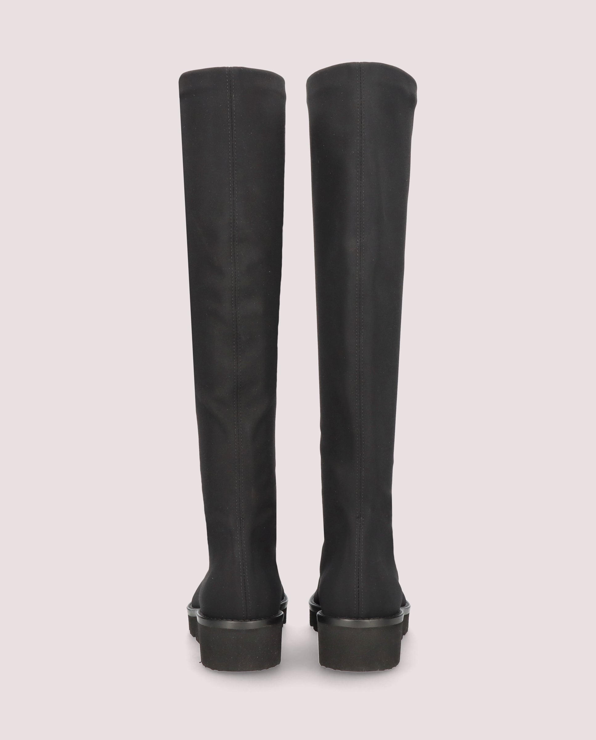 Bette Black Woven Boots