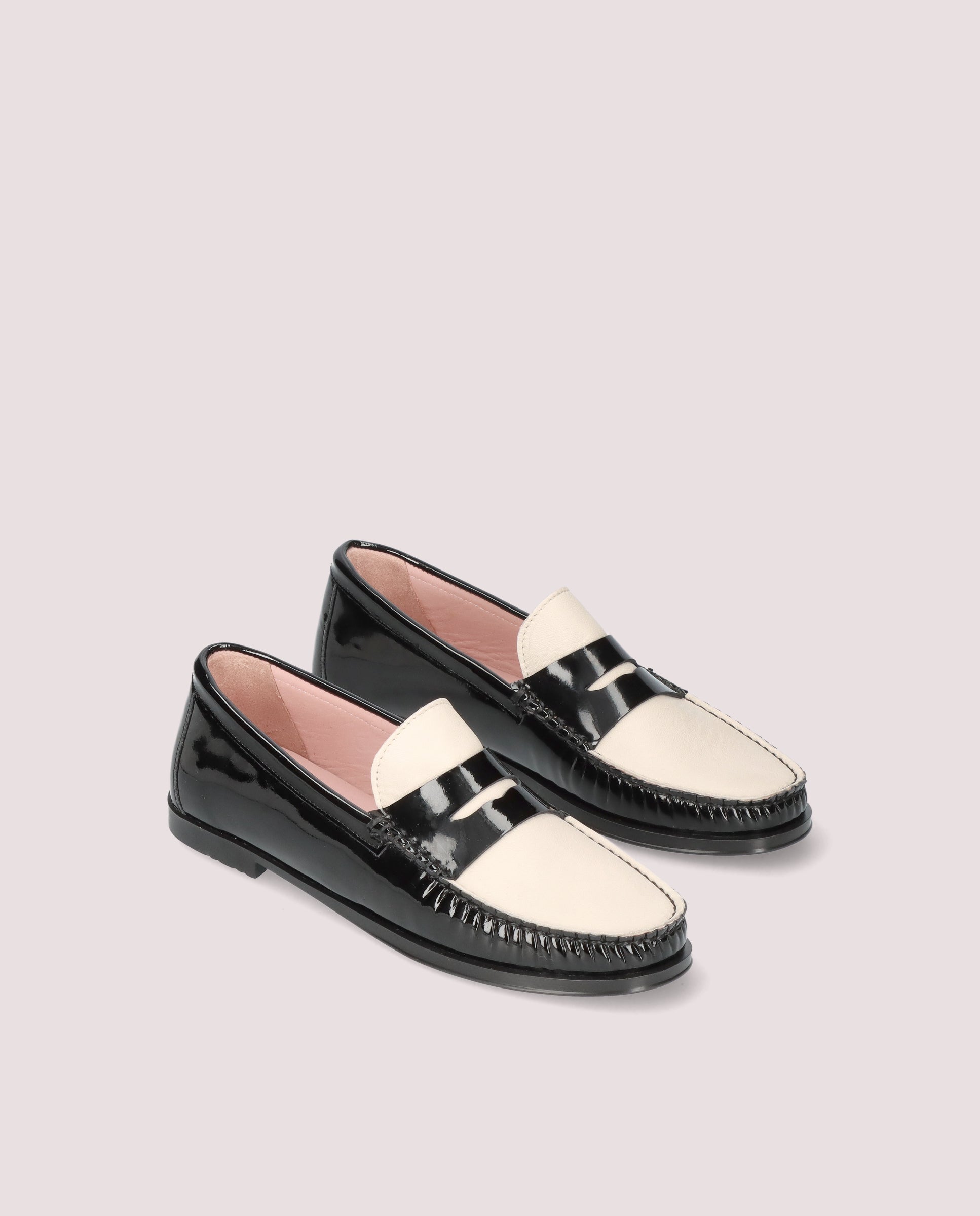 Mocasines Josephine Negros Charol