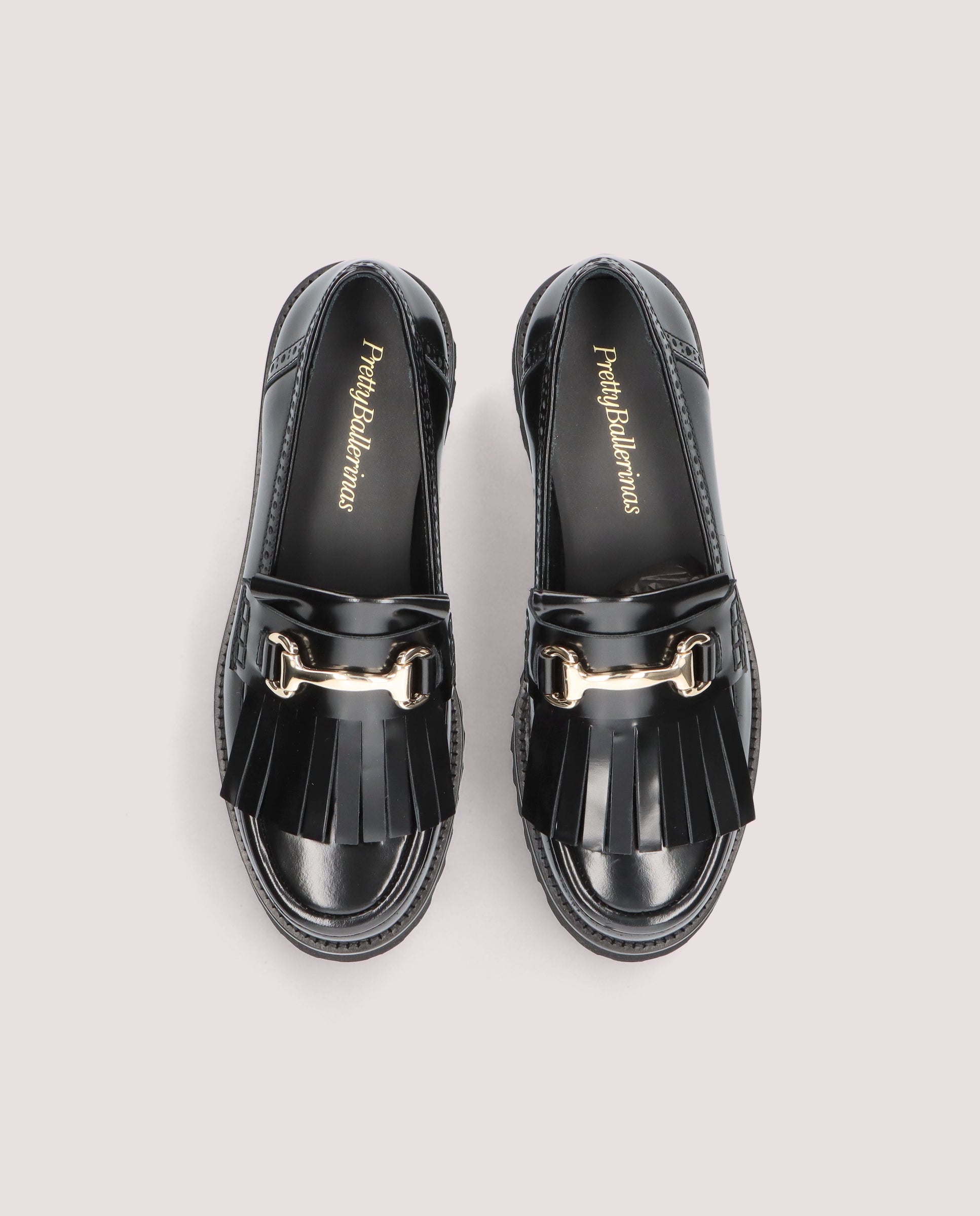 Ashley Black Leather Loafers