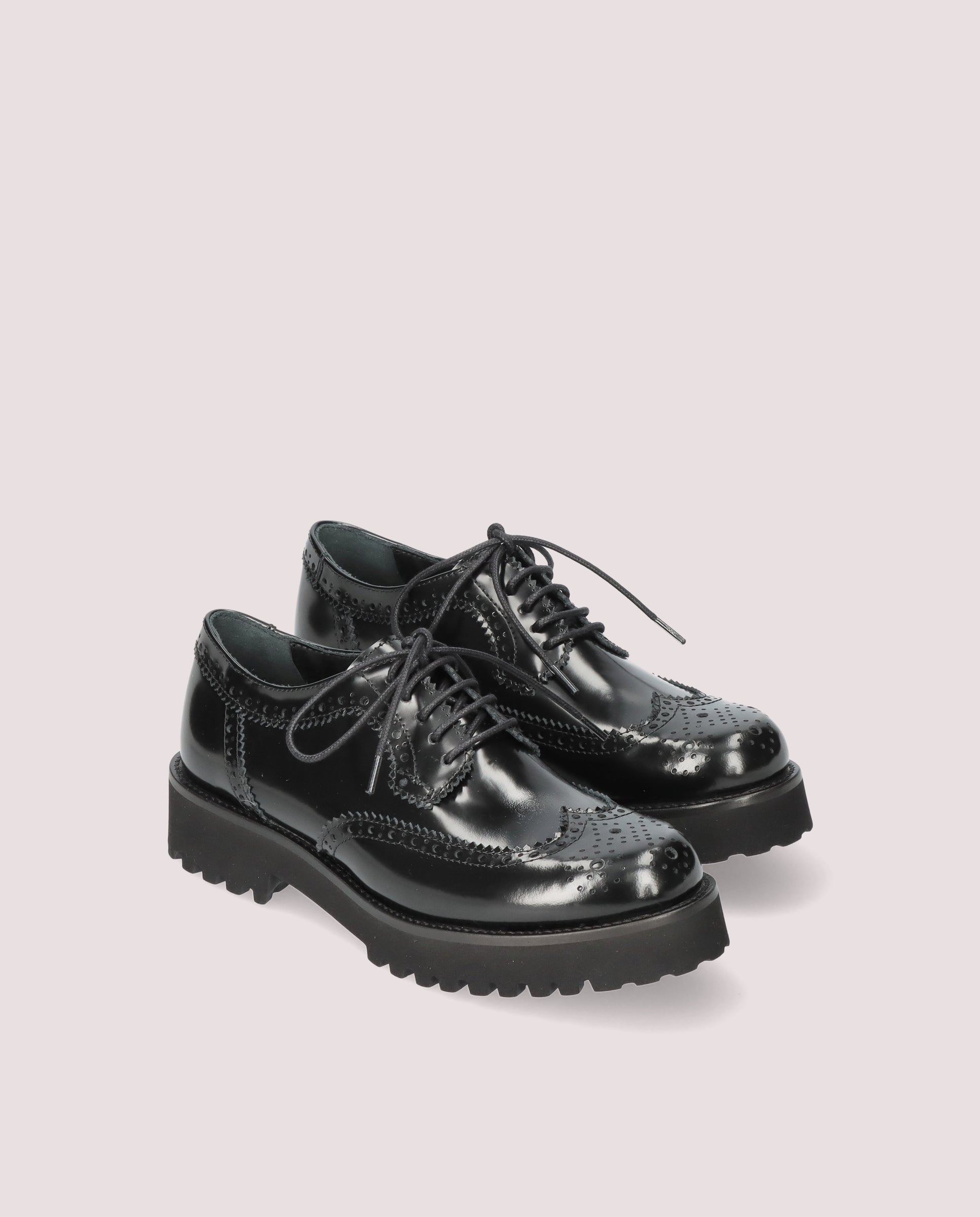 Ashley Black Leather Loafers