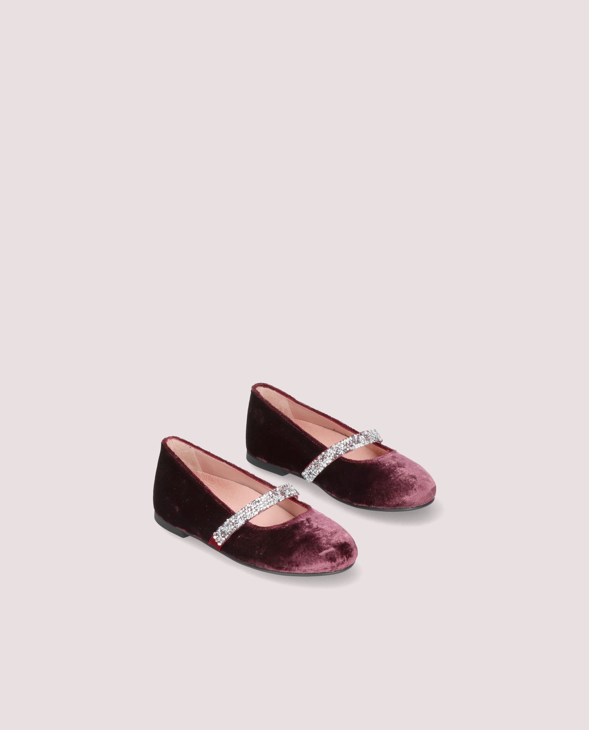 Juliette Red Knitted Ballerinas