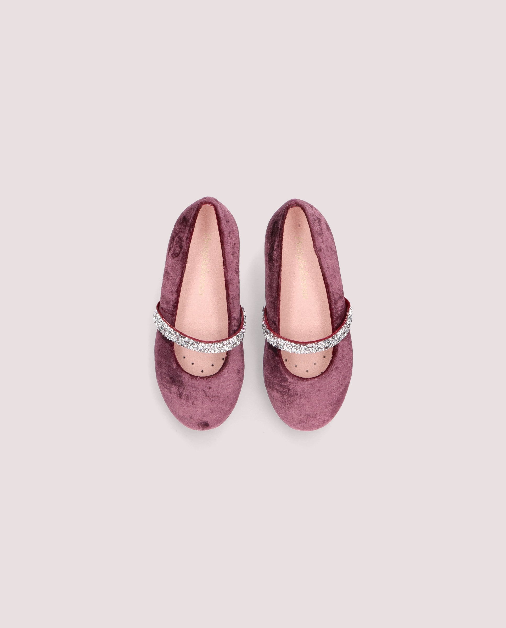 Juliette Red Knitted Ballerinas