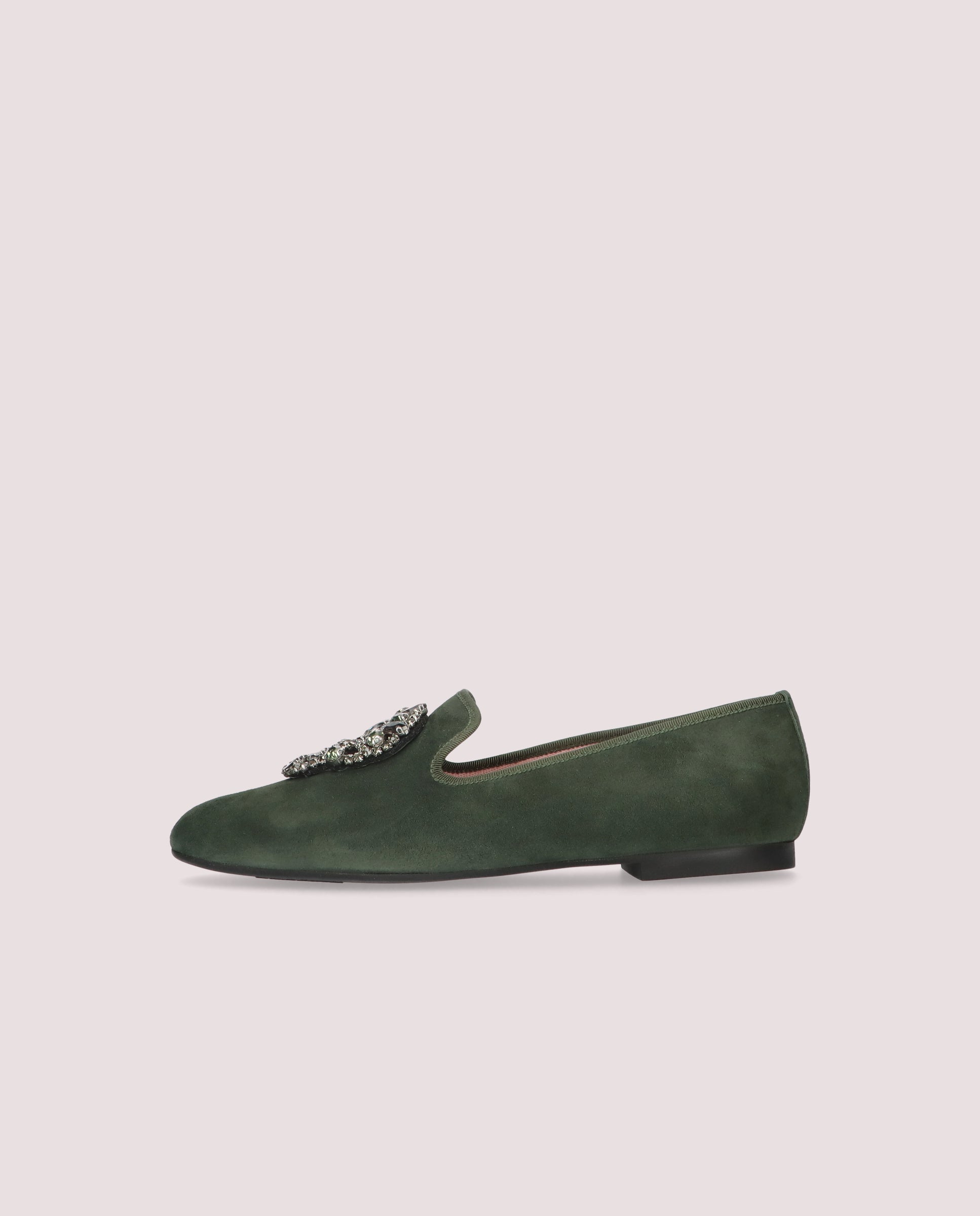 Carla Verdes Suede Loafers
