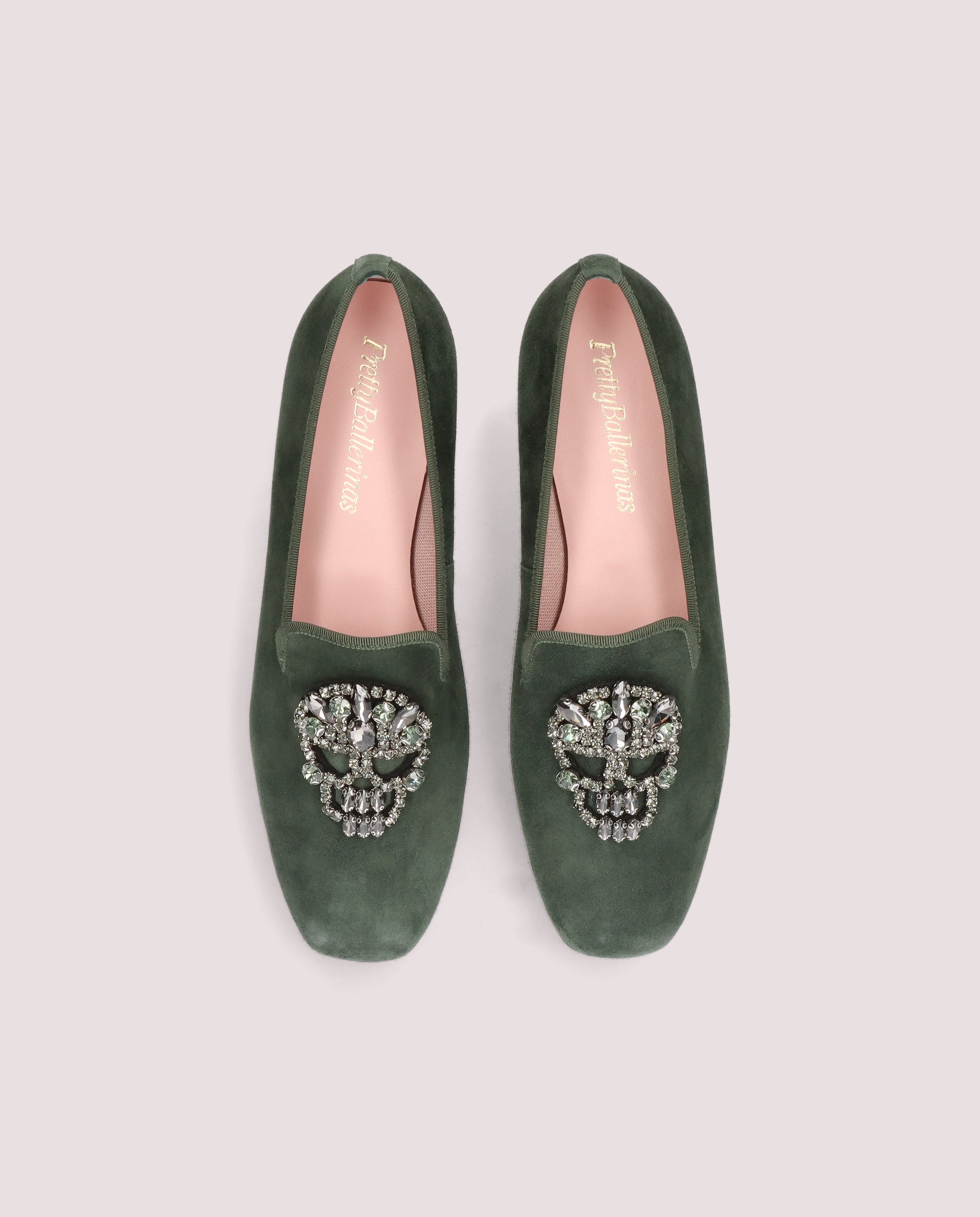 Carla Verdes Suede Loafers