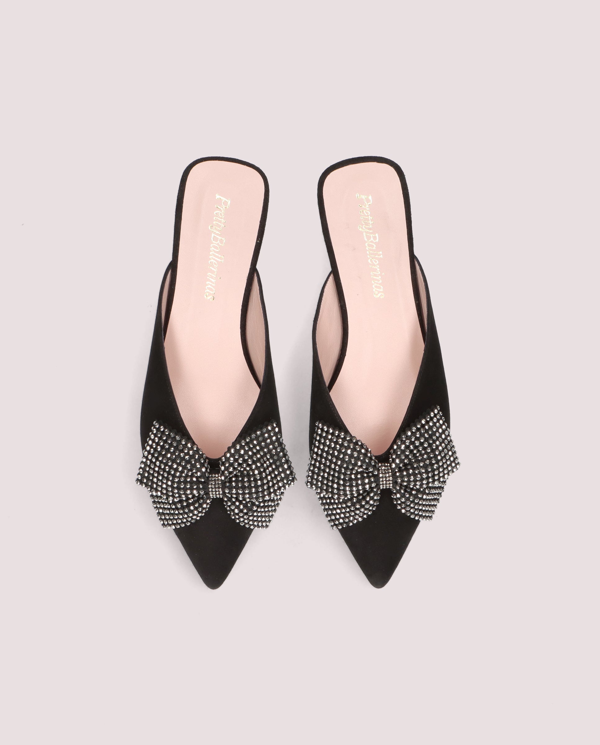 Mules Yvette Negros Ante