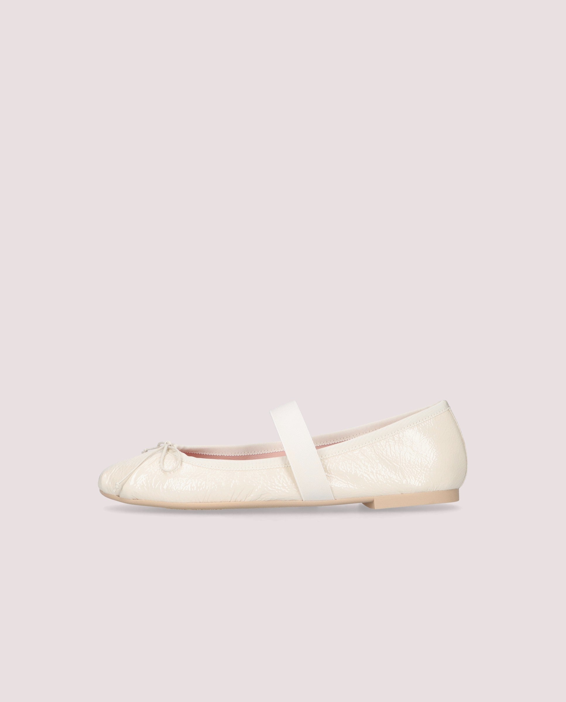 Nicole Blancos Patent Leather Ballet Flats