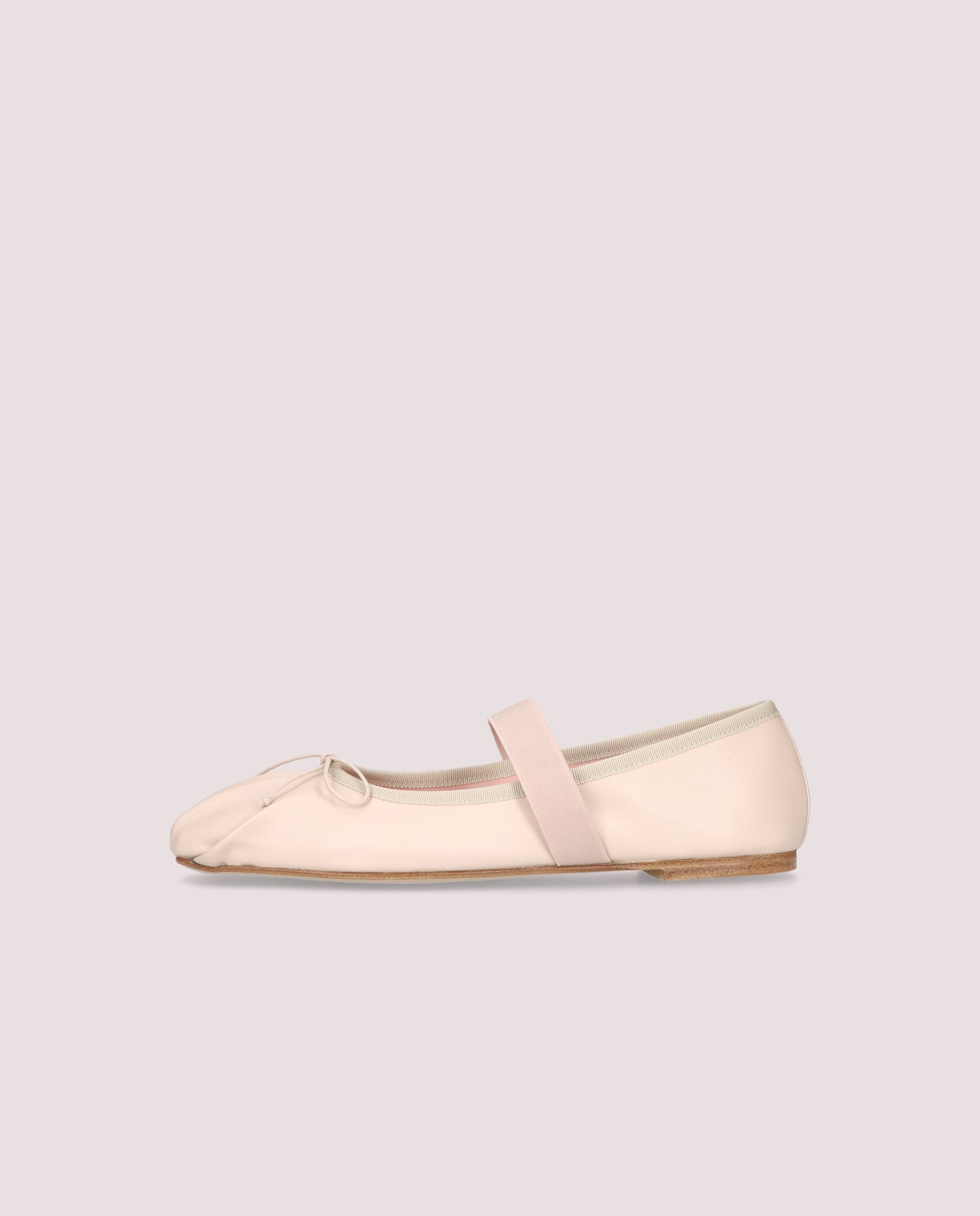 Camille Rosas Leather Ballet Flats