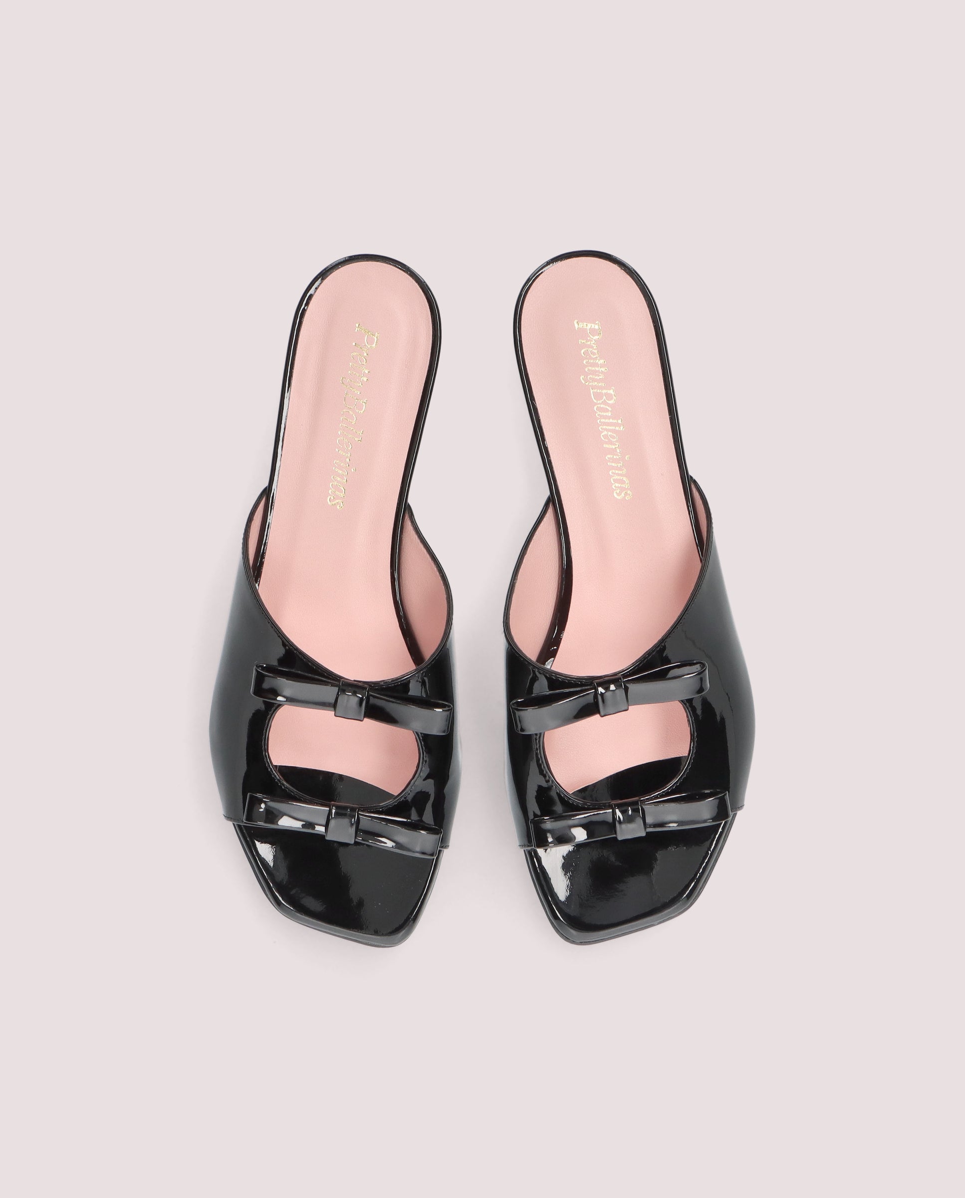 Sandalias Olivia Negros Charol