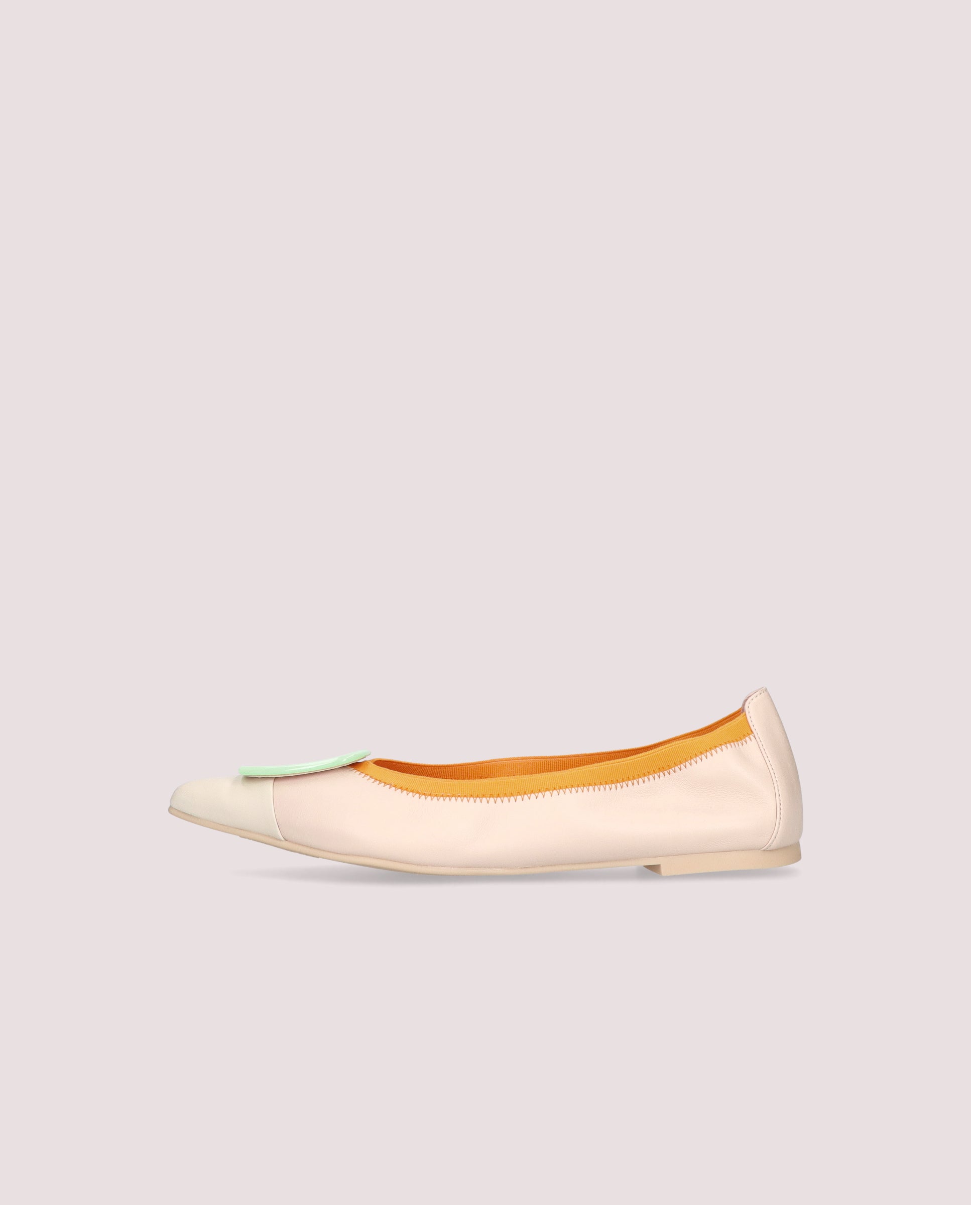 Ella Multicolor Leather Ballerinas
