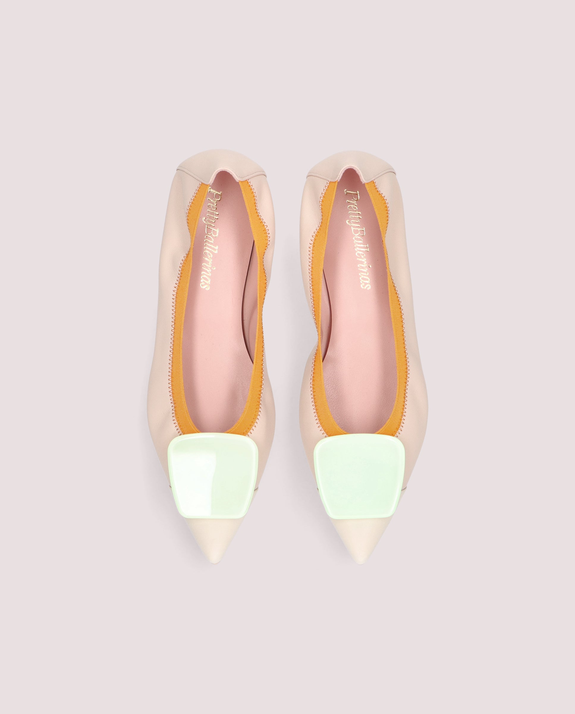 Ella Multicolor Leather Ballerinas