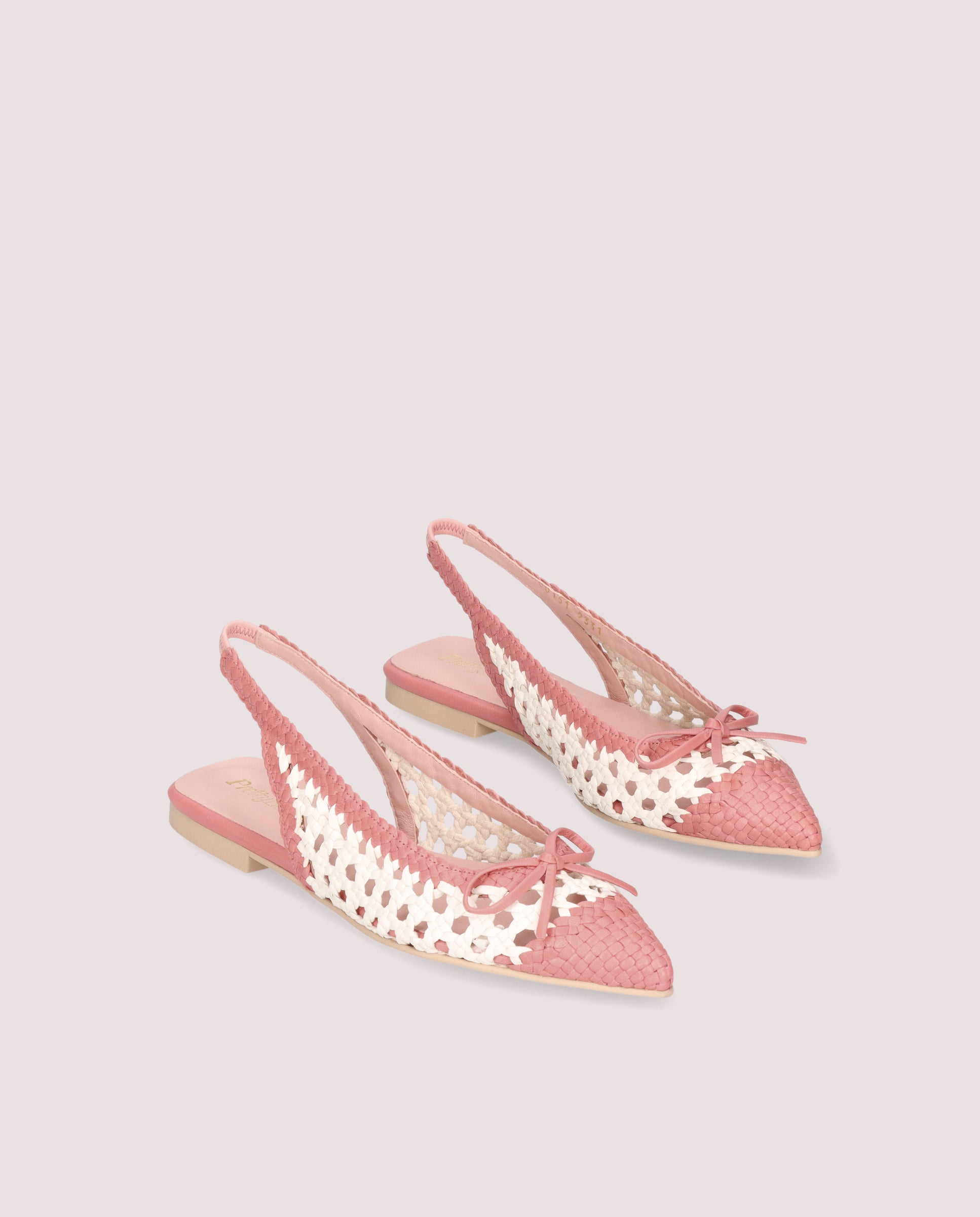 Yvette Rosas Leather Ballerinas