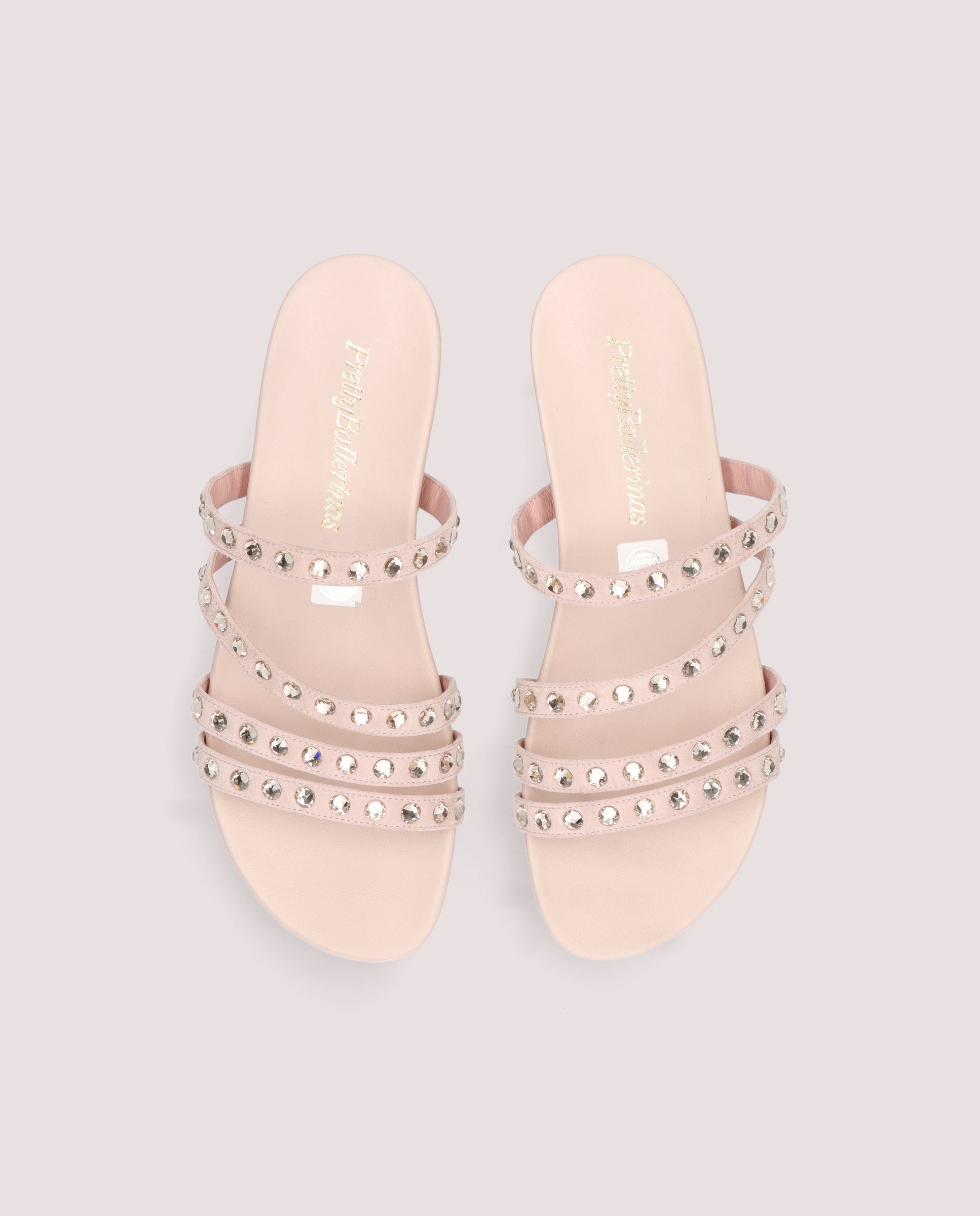 Pink Suede Ivy Sandals