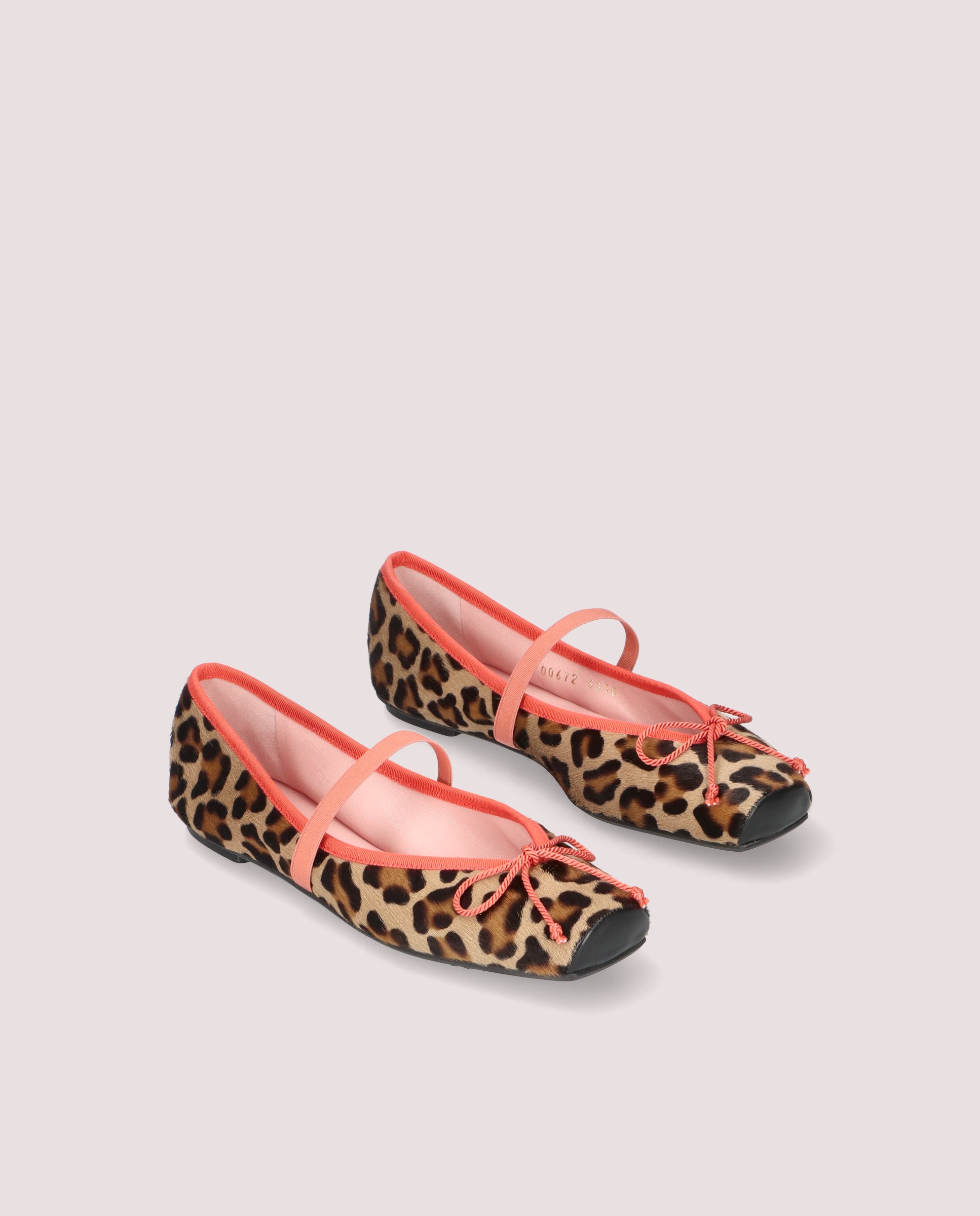 Kristen Beige Poni Ballerinas