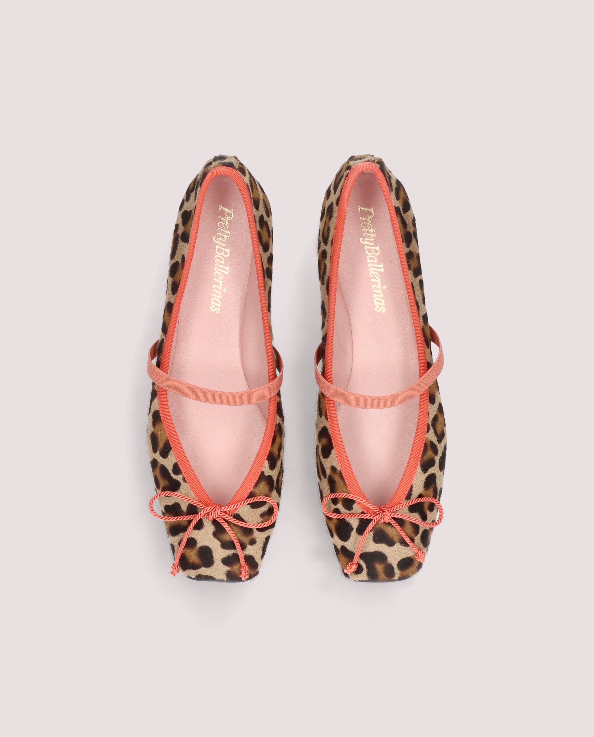 Kristen Beige Poni Ballerinas