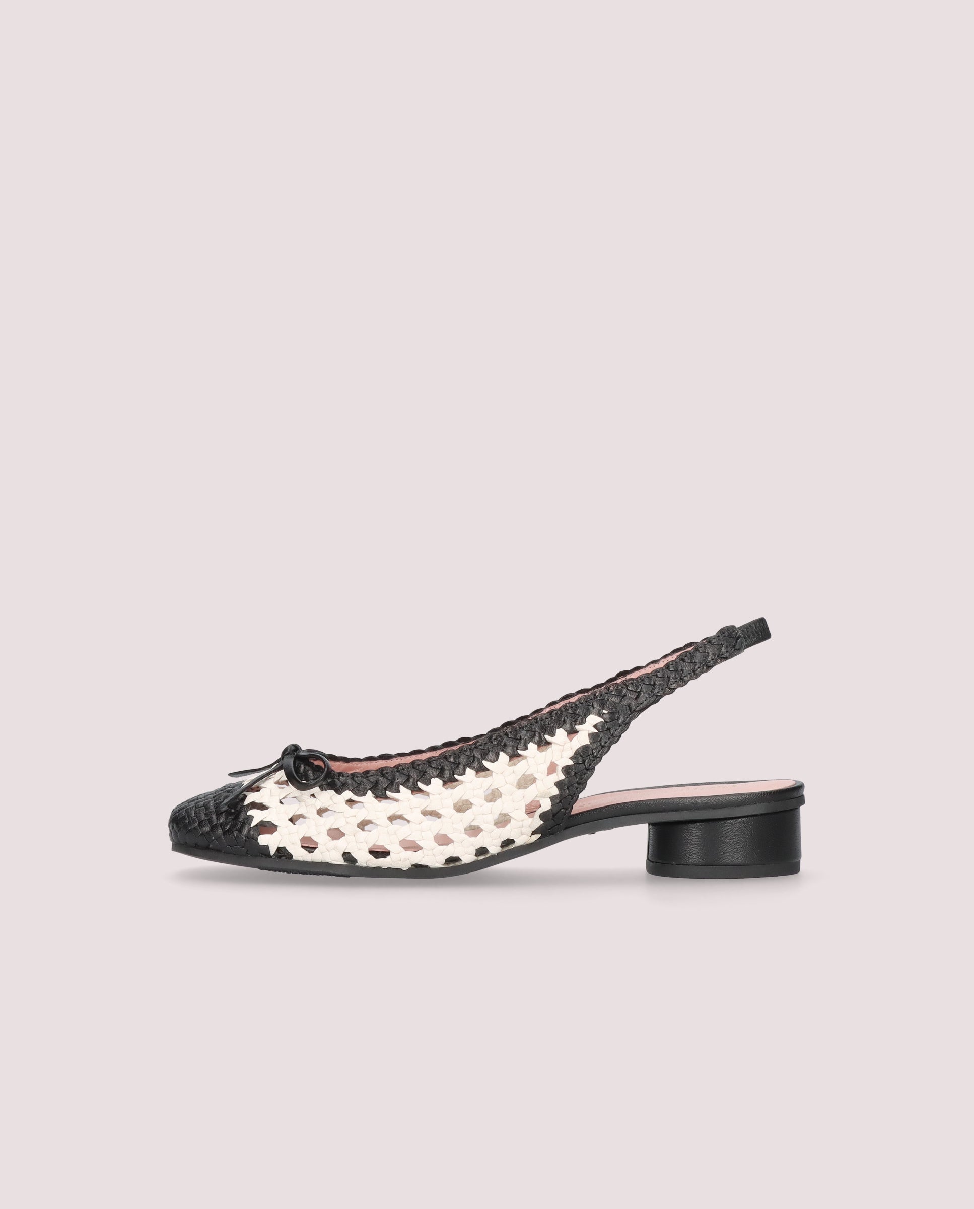 Odette Black Leather Salon