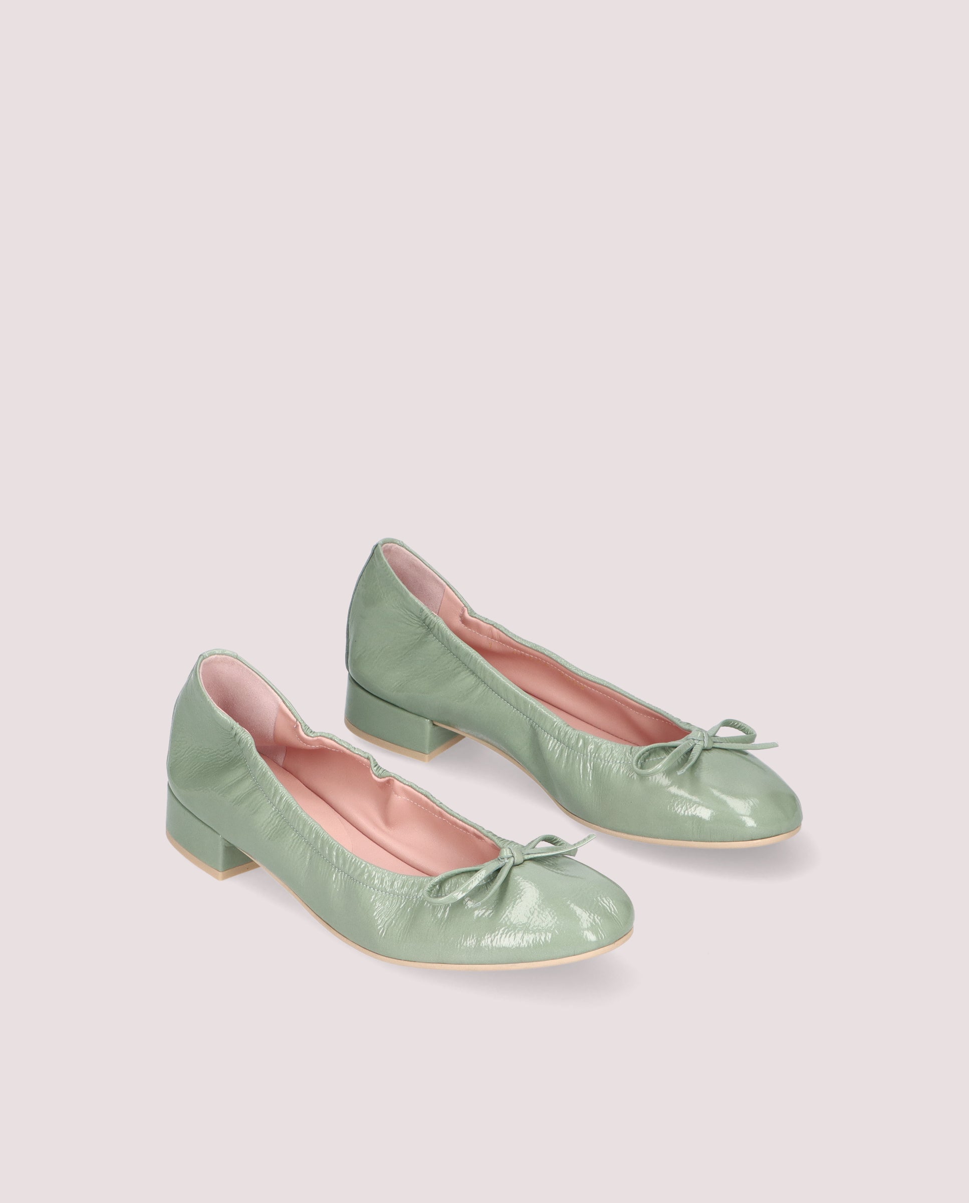 Gretschen Green Patent Leather Salon