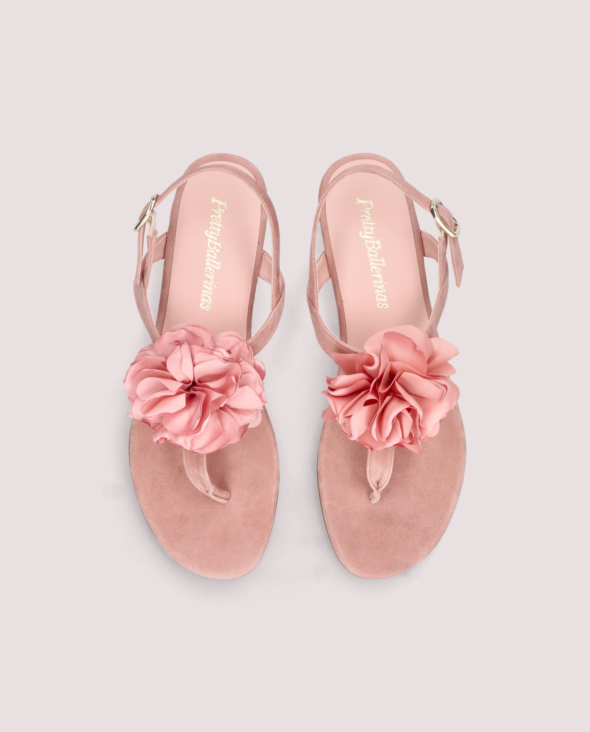 Sandalias Judy Rosas Piel