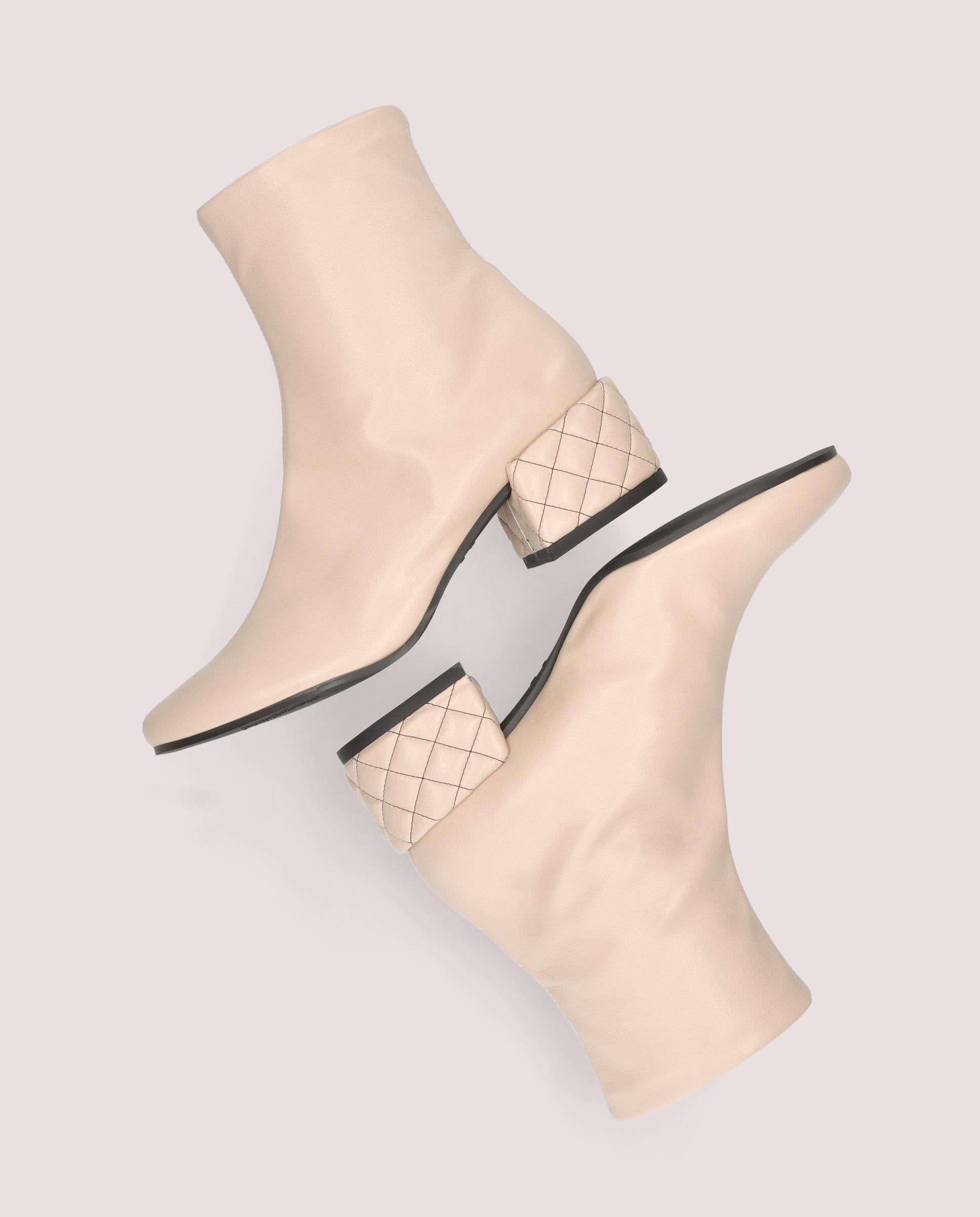 Botines Jendayi Beiges Tejidos