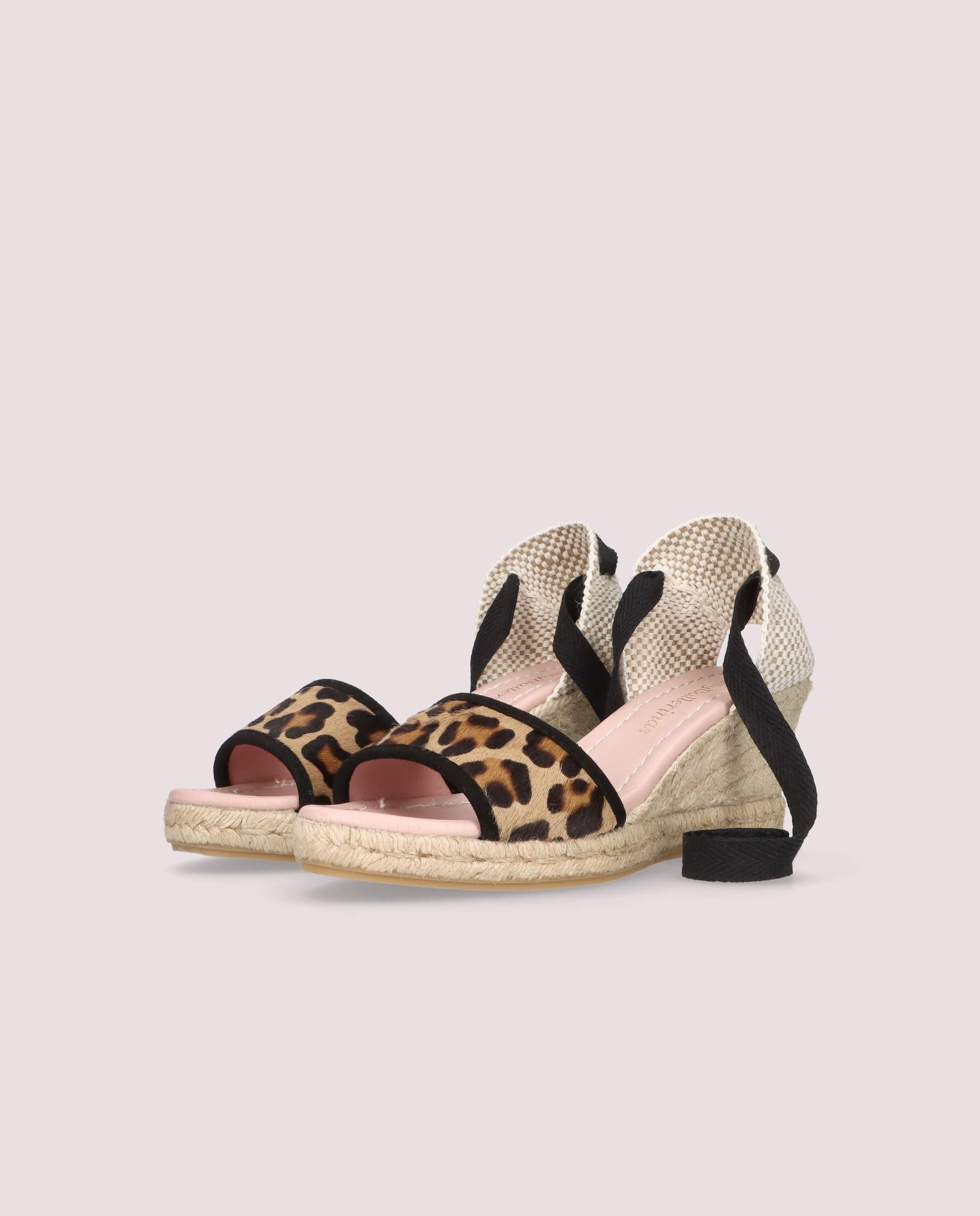 Esparto Espadrilles Deborah Beige Poni