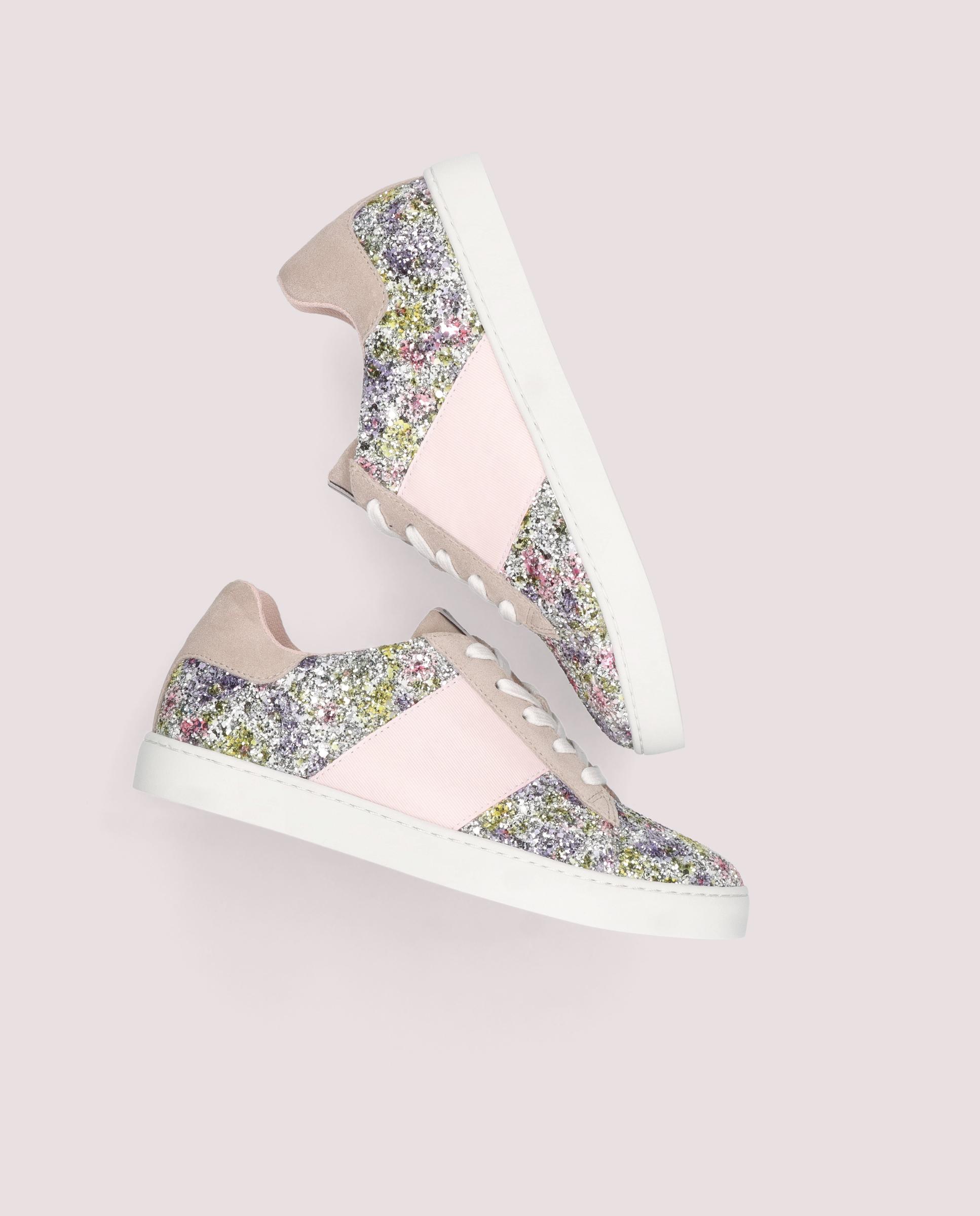 Deportivos Cordelia Rosas Tejidos