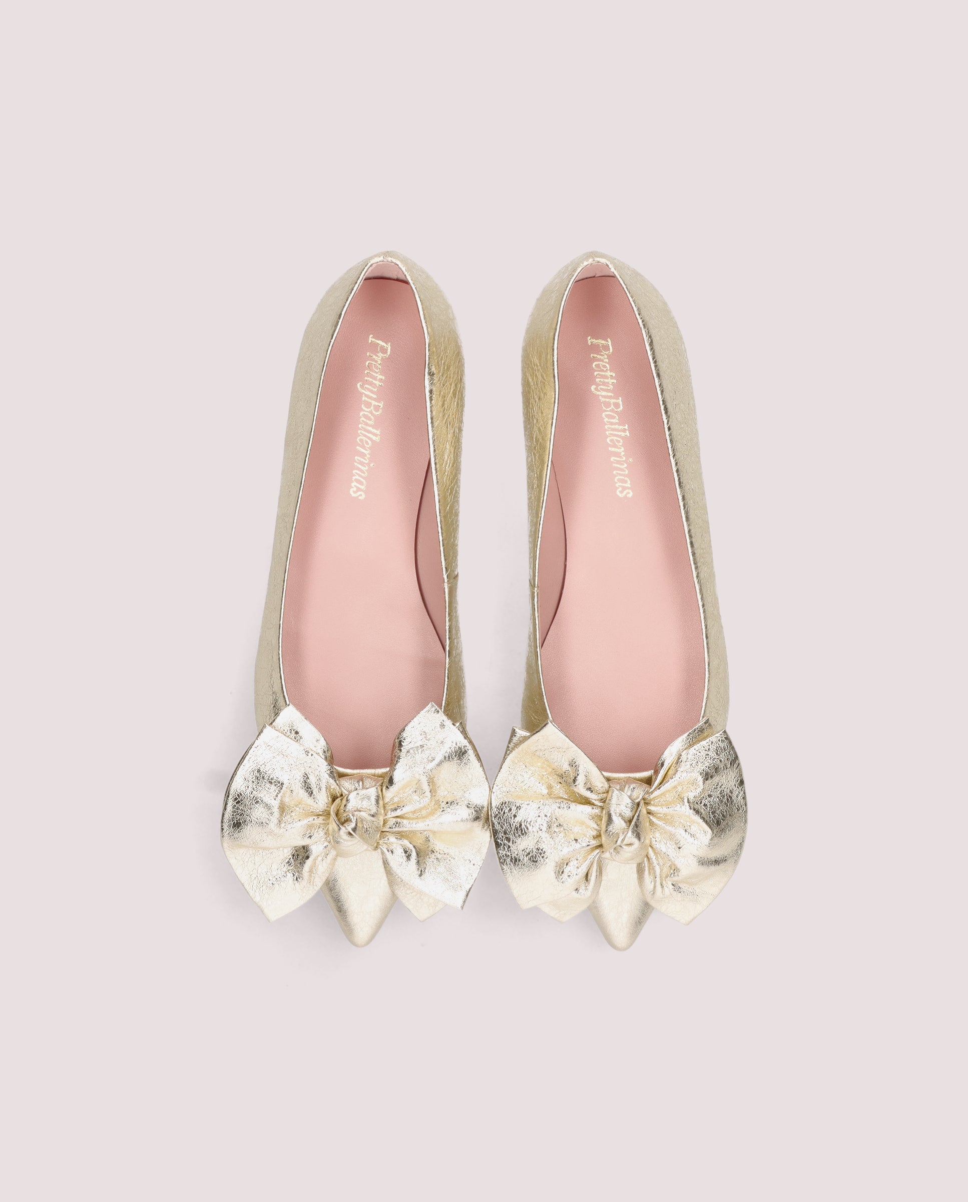 Bailarinas Ella Dorados Pieles metalizadas