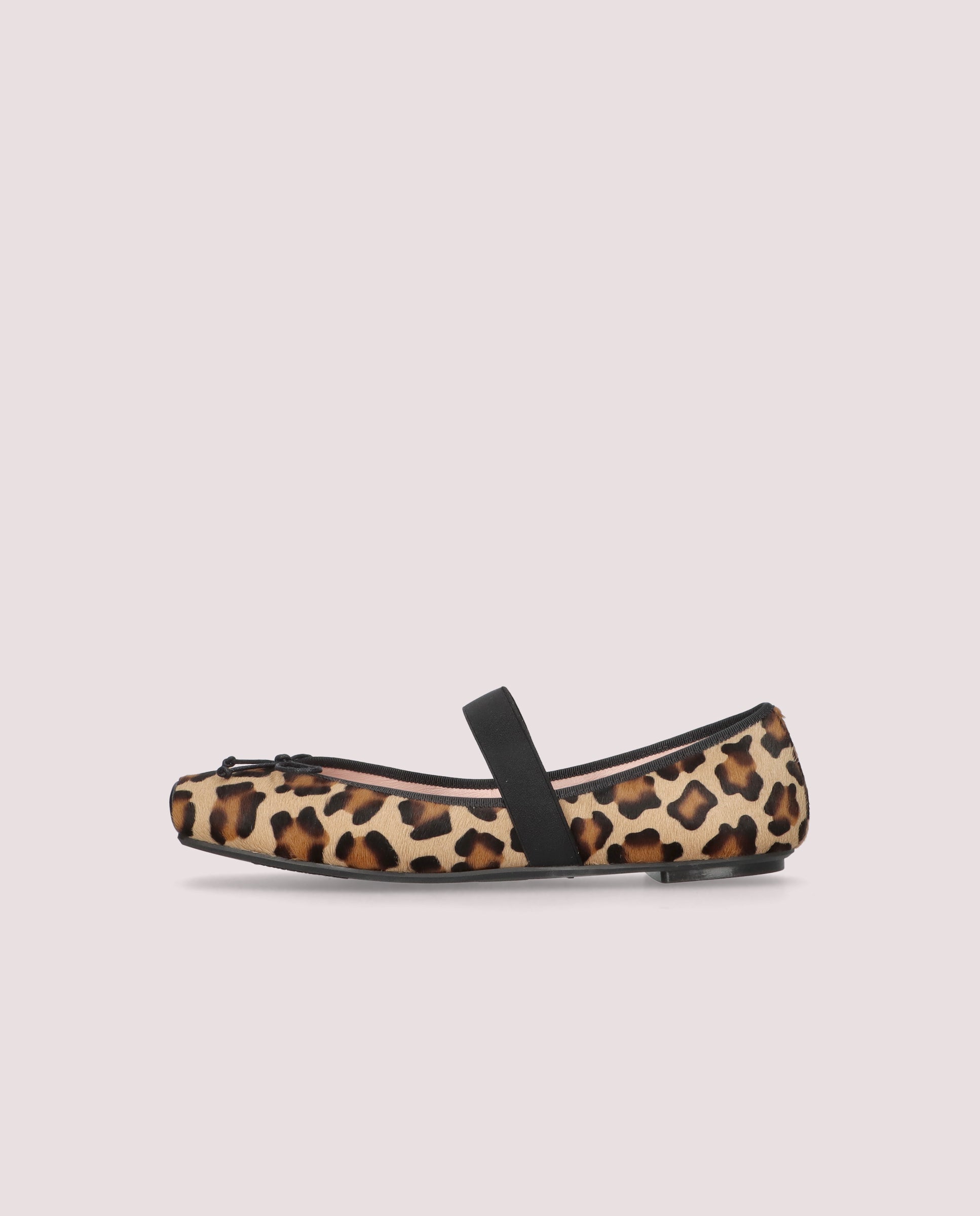 Kristen Animal Print Pony Ballet Flats