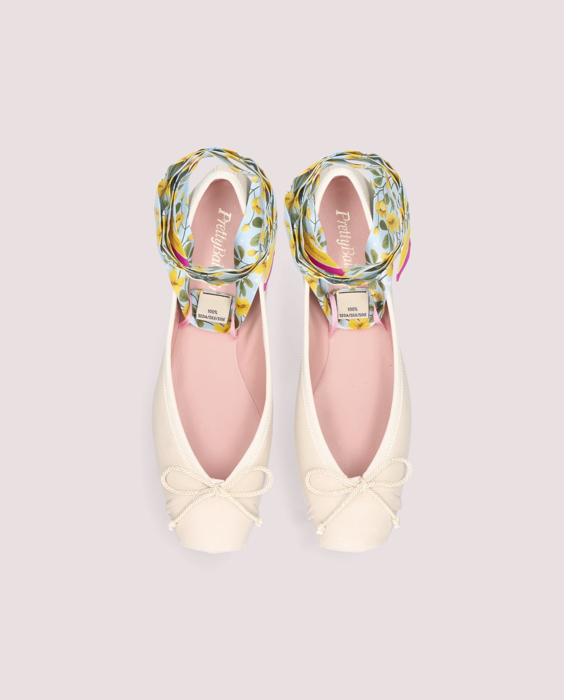 Kristen Blancos Leather Ballerinas