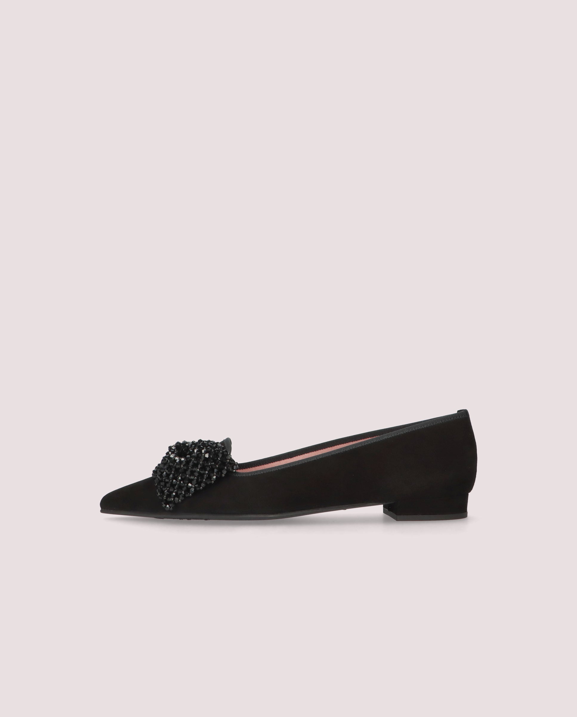 Black Suede Clementine Loafers