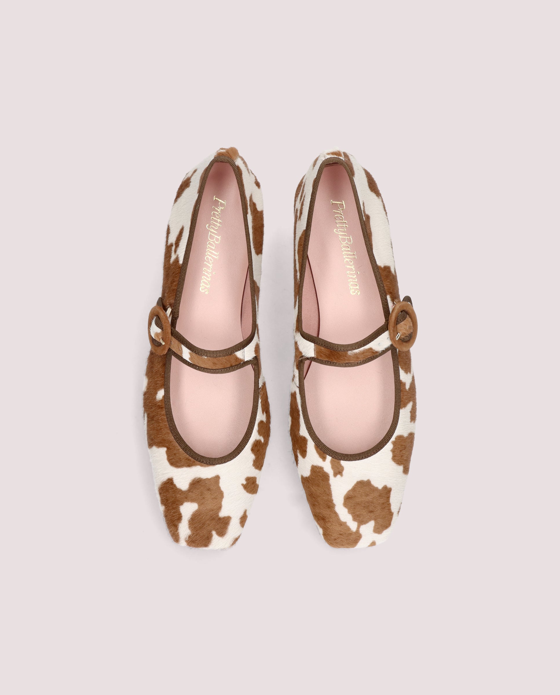 Camille Animal Print Pony Ballet Flats