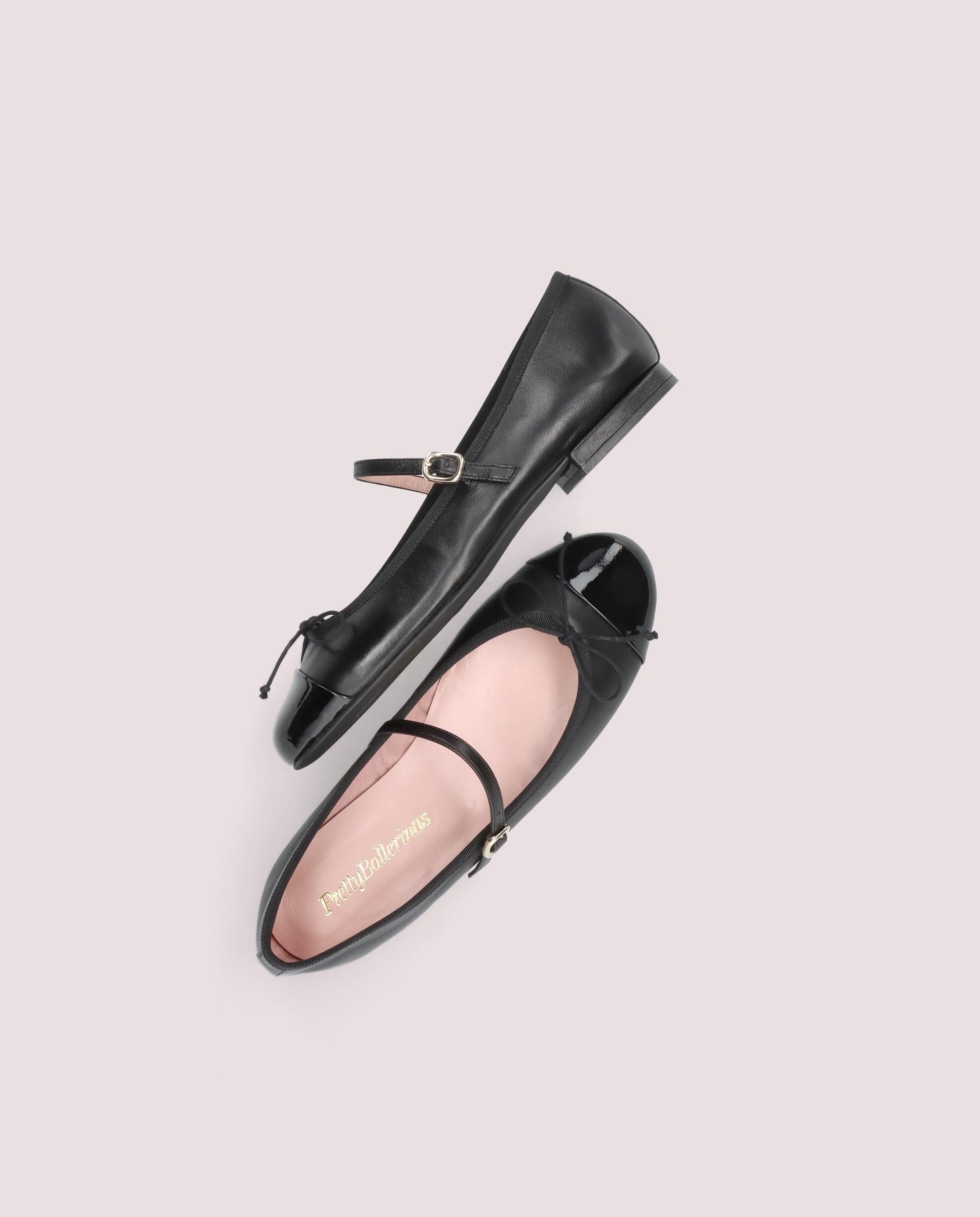 Irma Negros Leather Ballet Flats