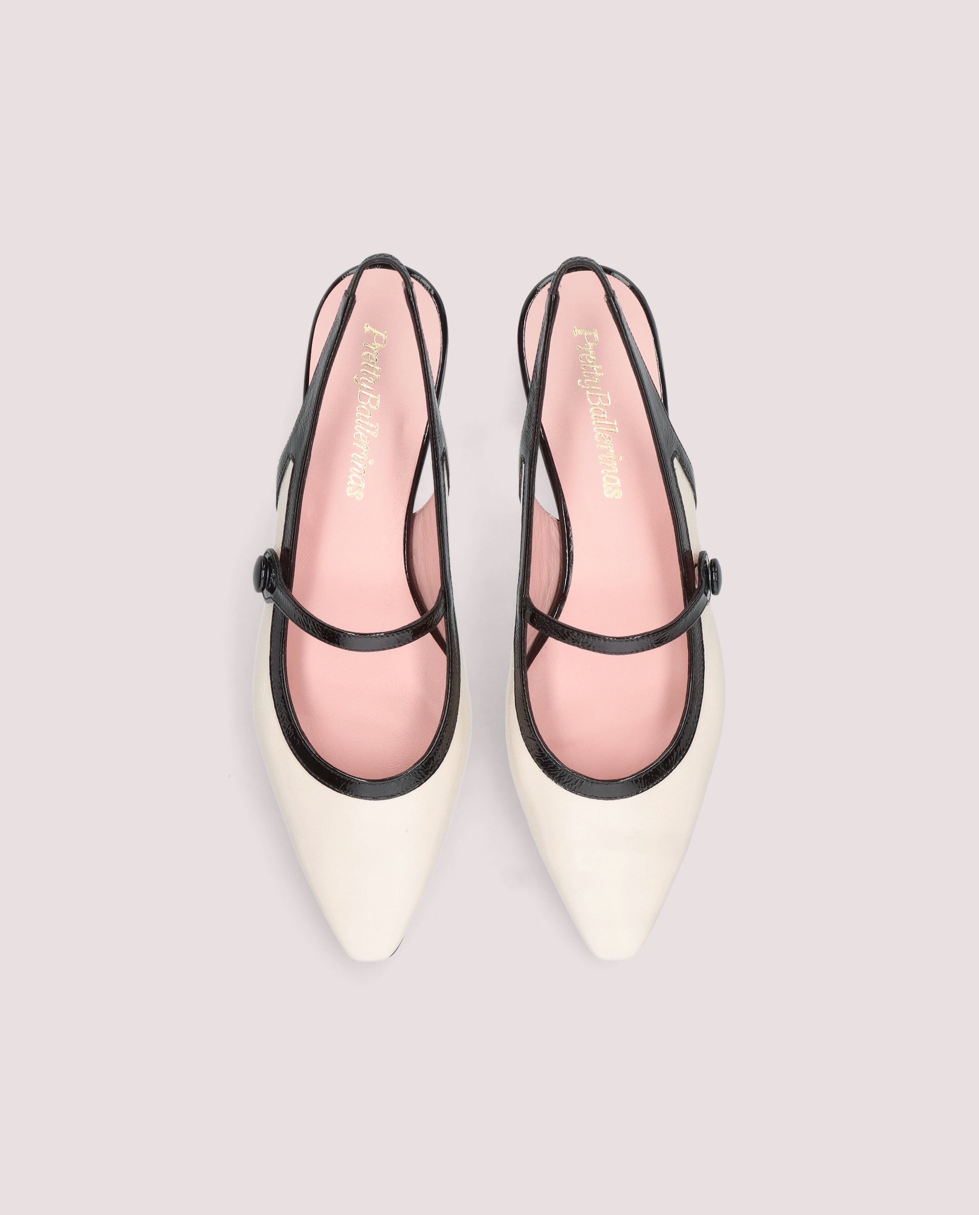 Bailarinas Tabitha Blancos Charol