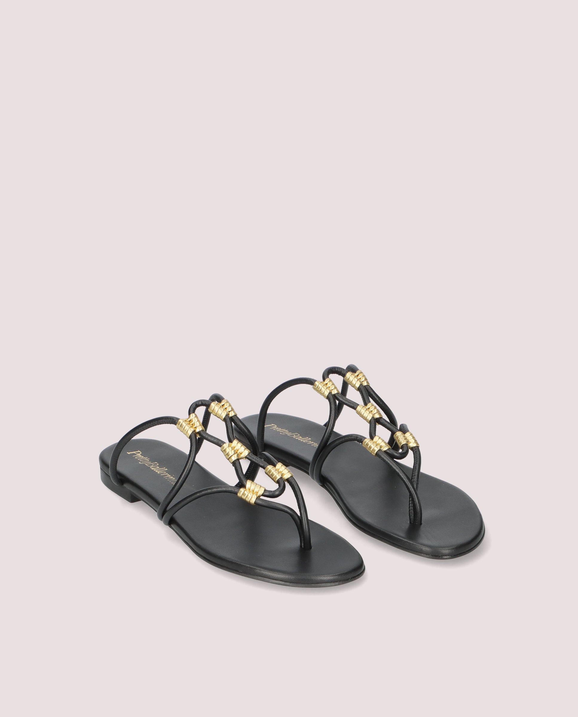 Sandalias Judy Negros Piel