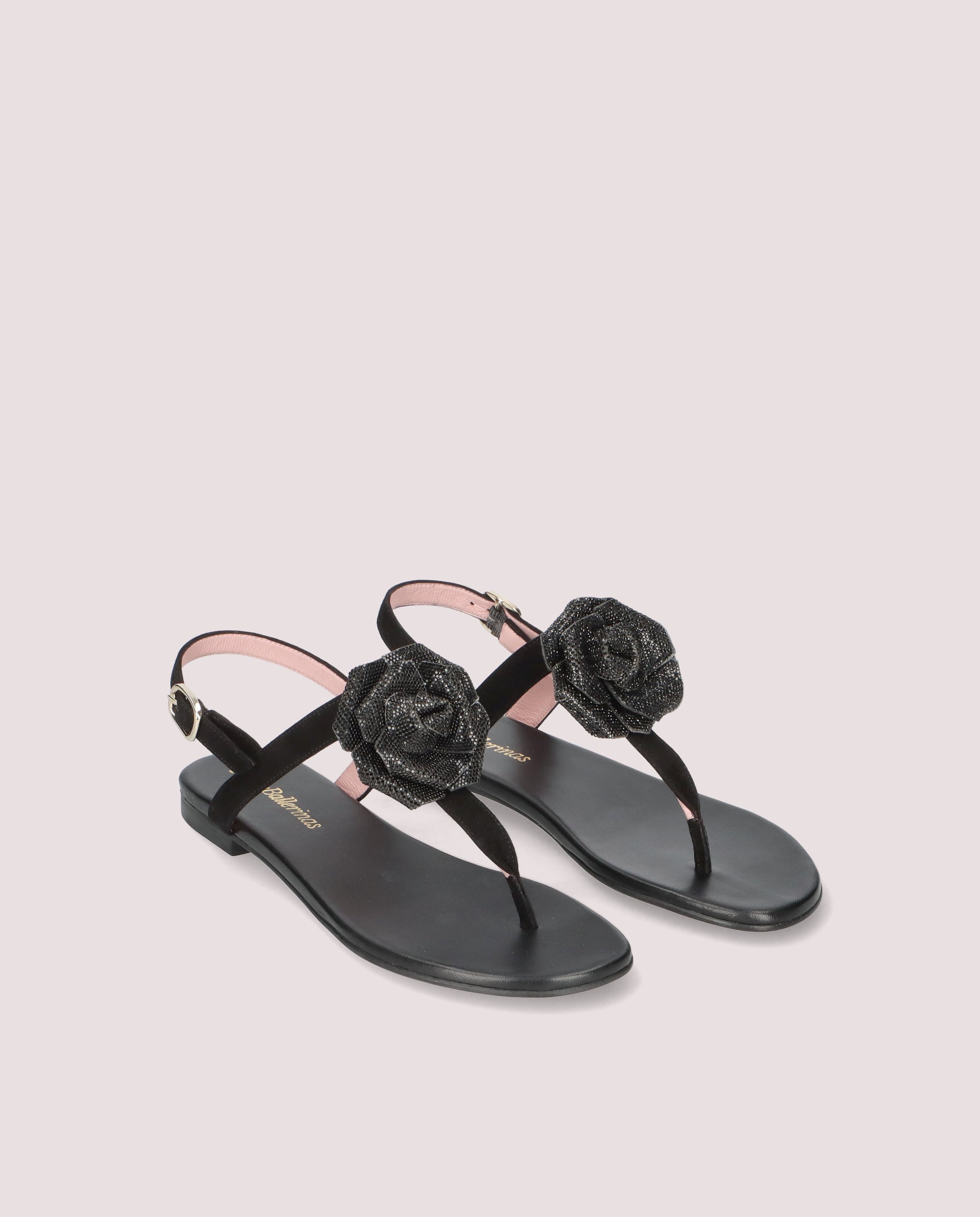 Sandalias Judy Negros Ante
