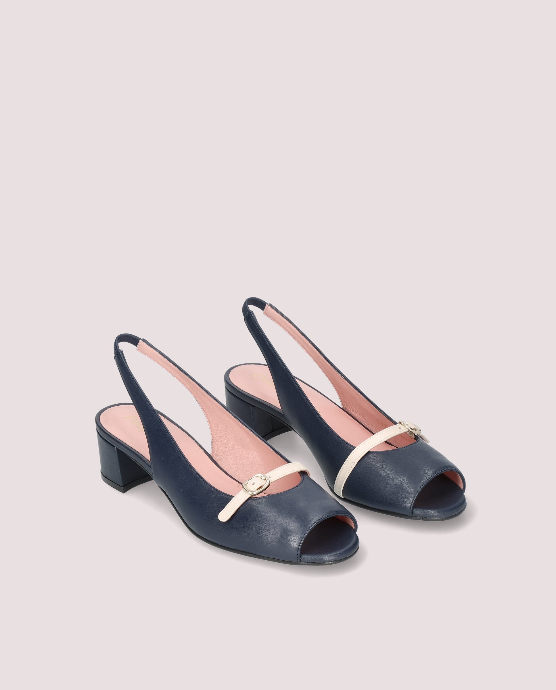 Sandalias Jenna Azules Piel