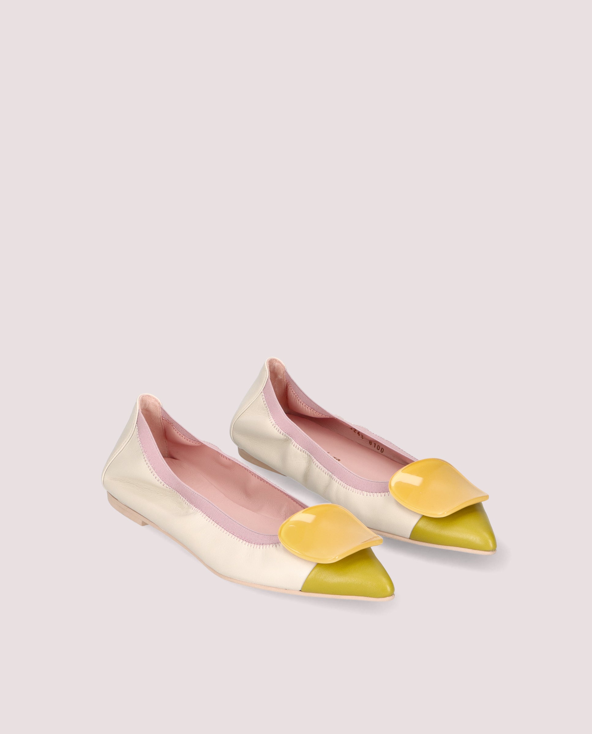 Bailarinas Paris Multicolores Piel