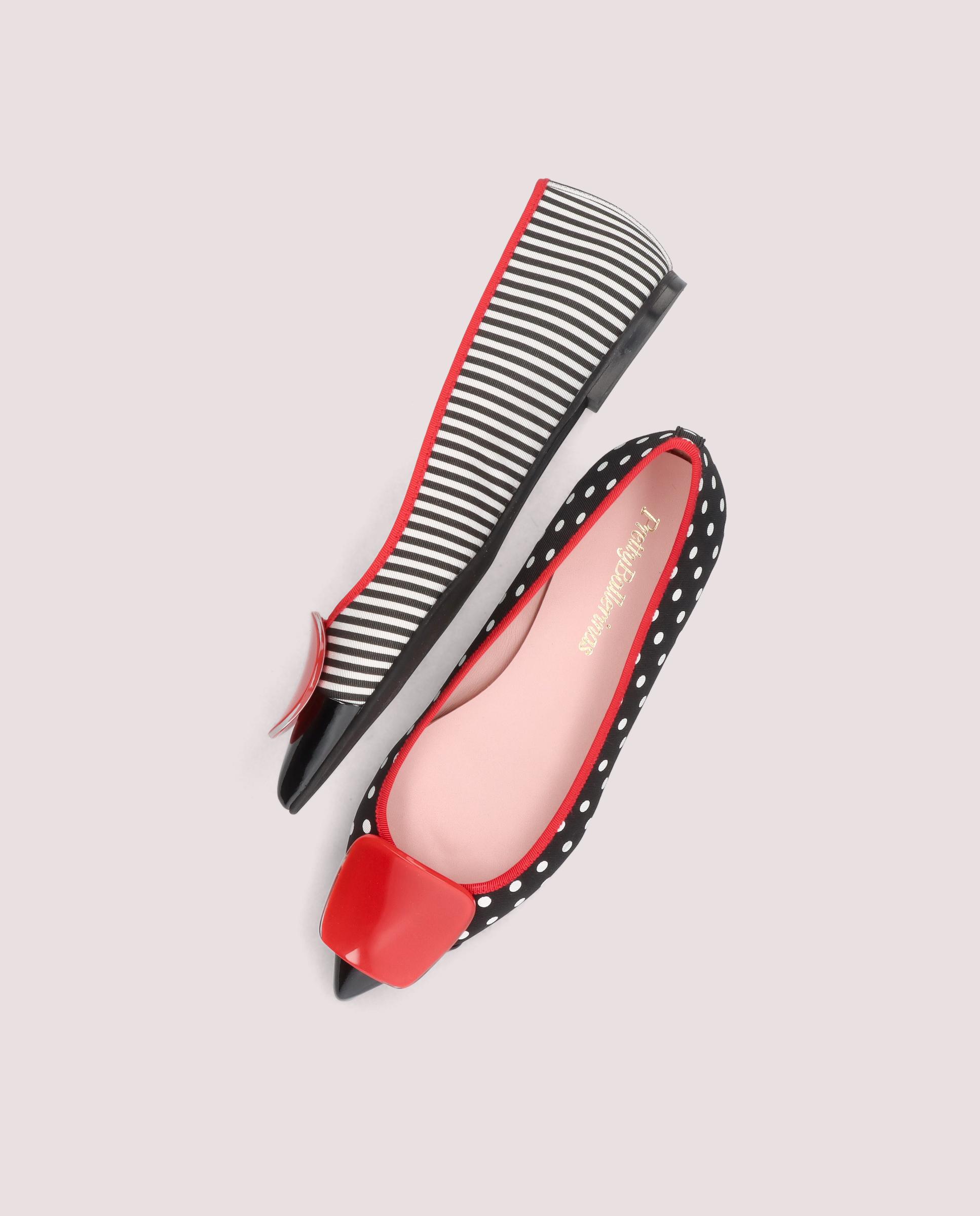 Bailarinas Paris Negros Tejidos