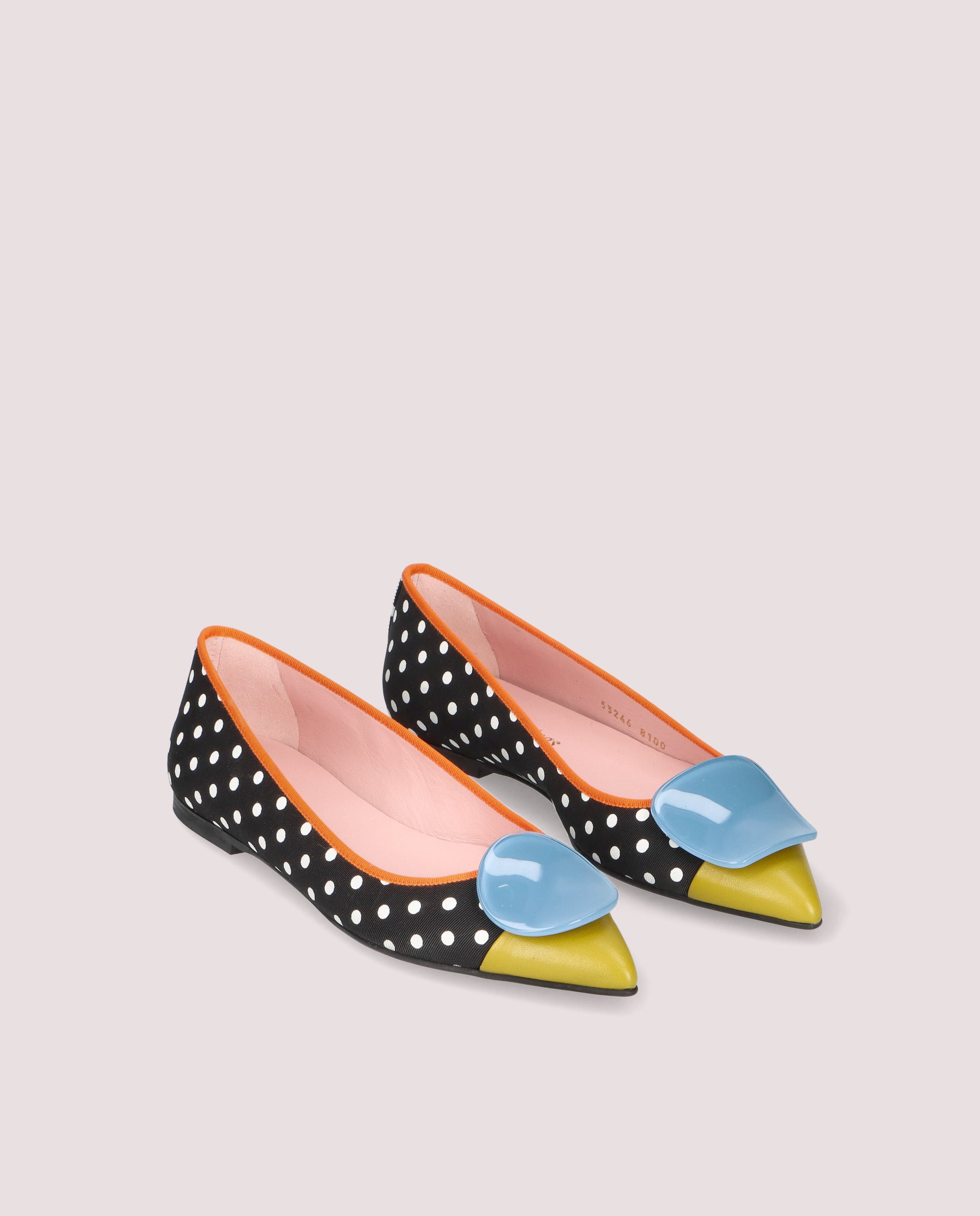 Bailarinas Paris Multicolores Tejidos