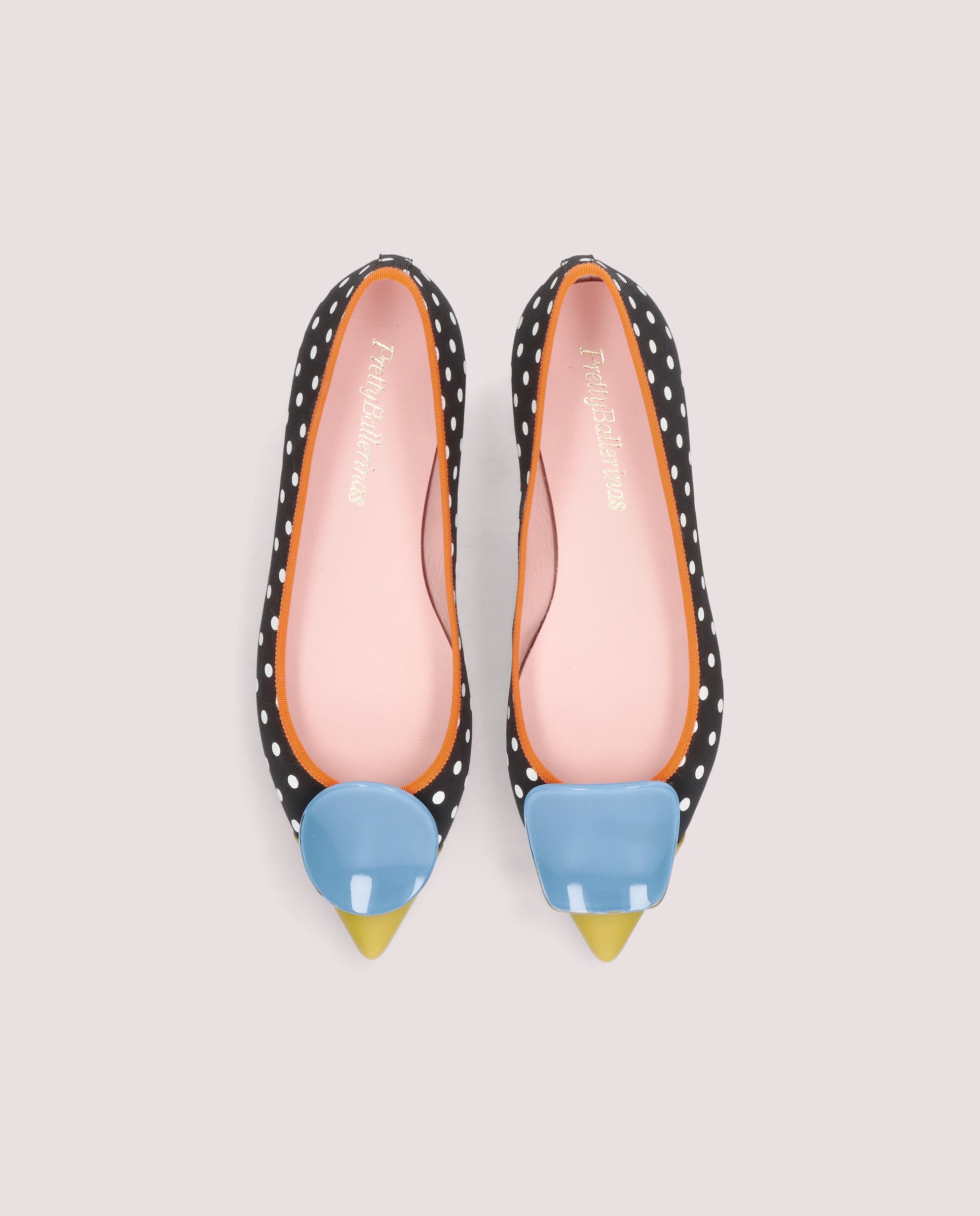 Bailarinas Paris Multicolores Tejidos