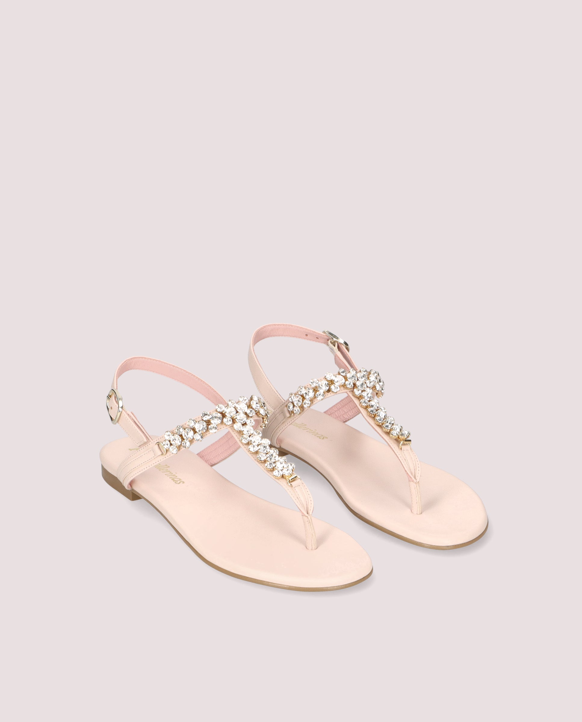 Sandalias Judy Rosas Piel