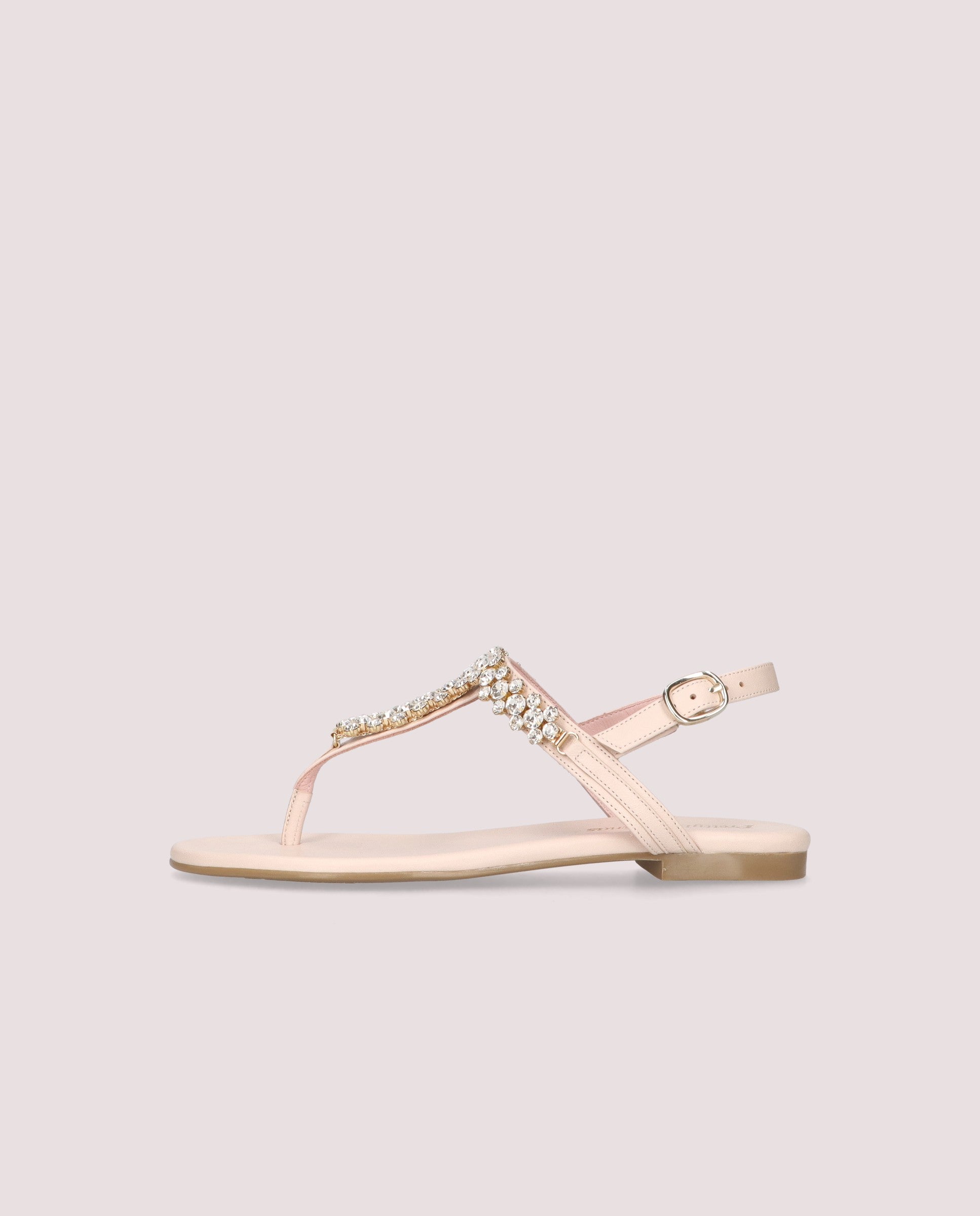 Sandalias Judy Rosas Piel