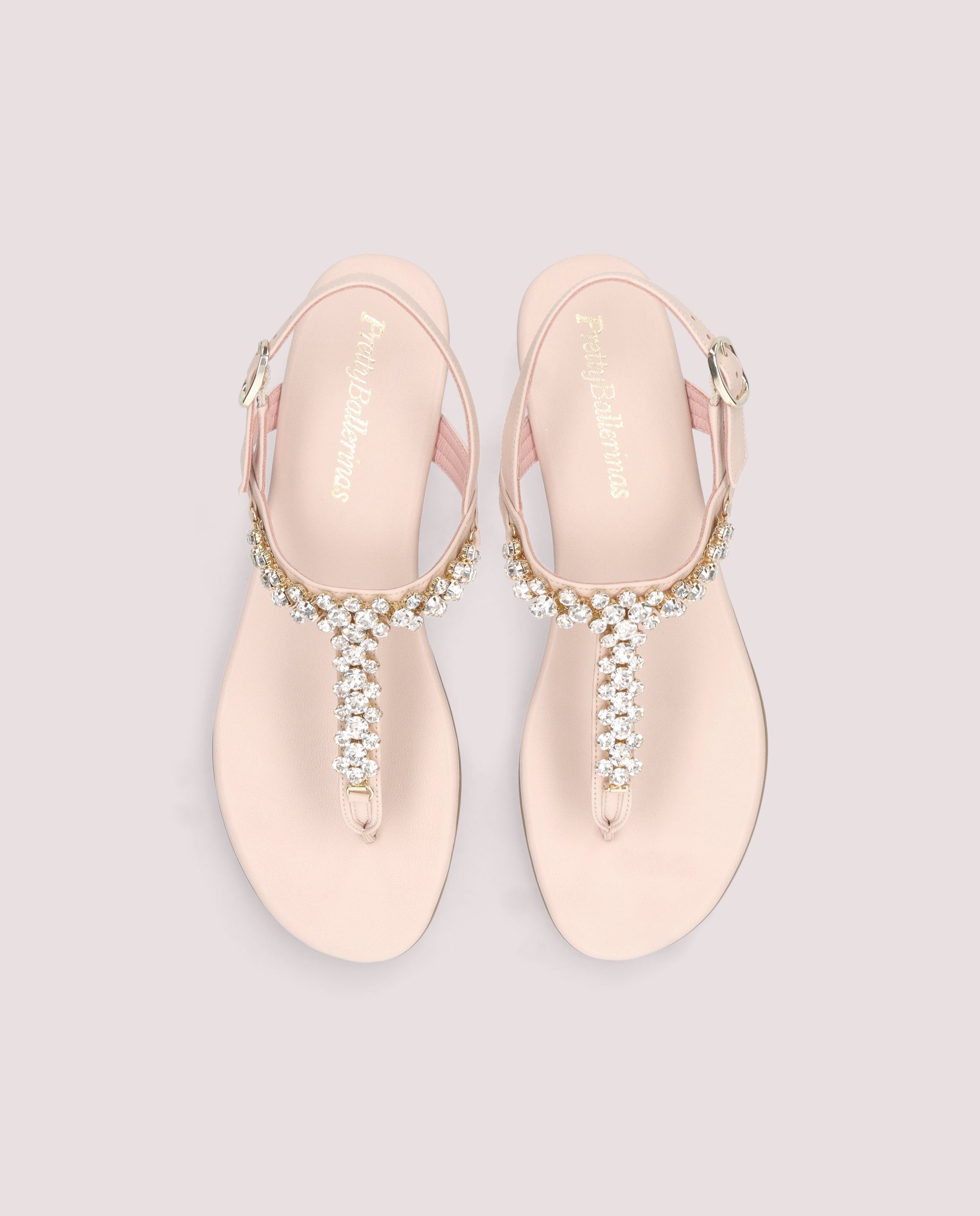Sandalias Judy Rosas Piel