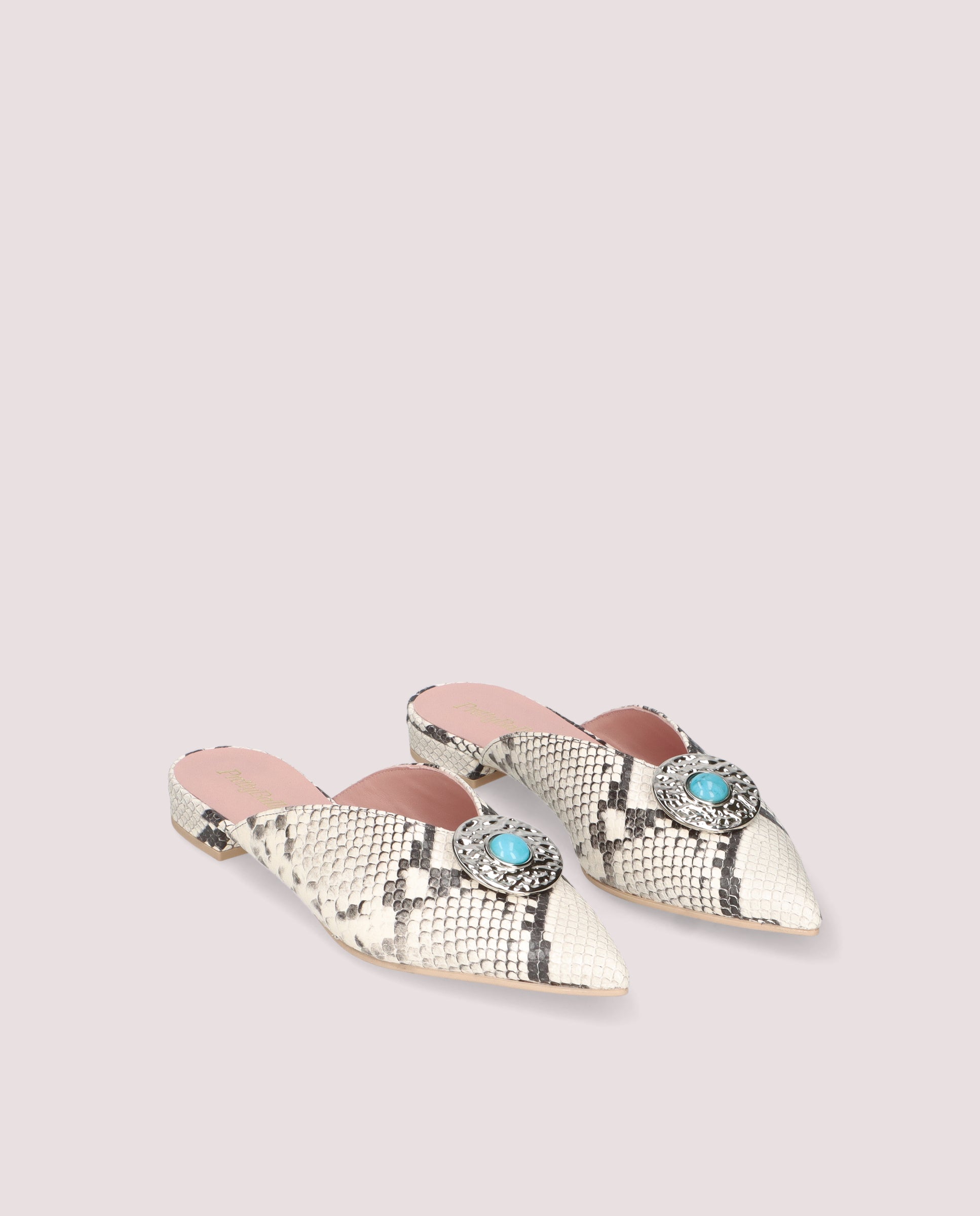 Mules Clementine Animal print Pieles estampadas