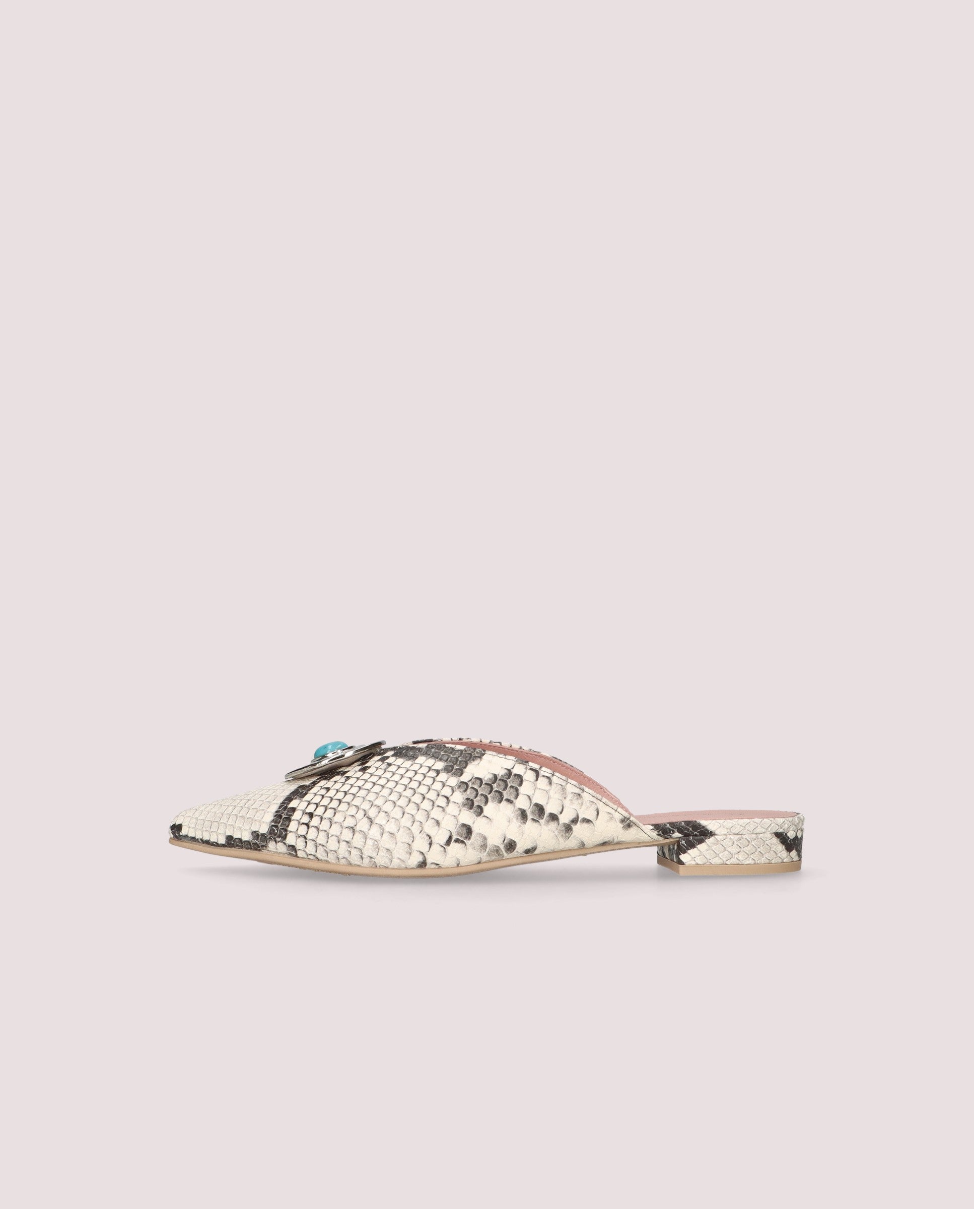 Mules Clementine Animal print Pieles estampadas