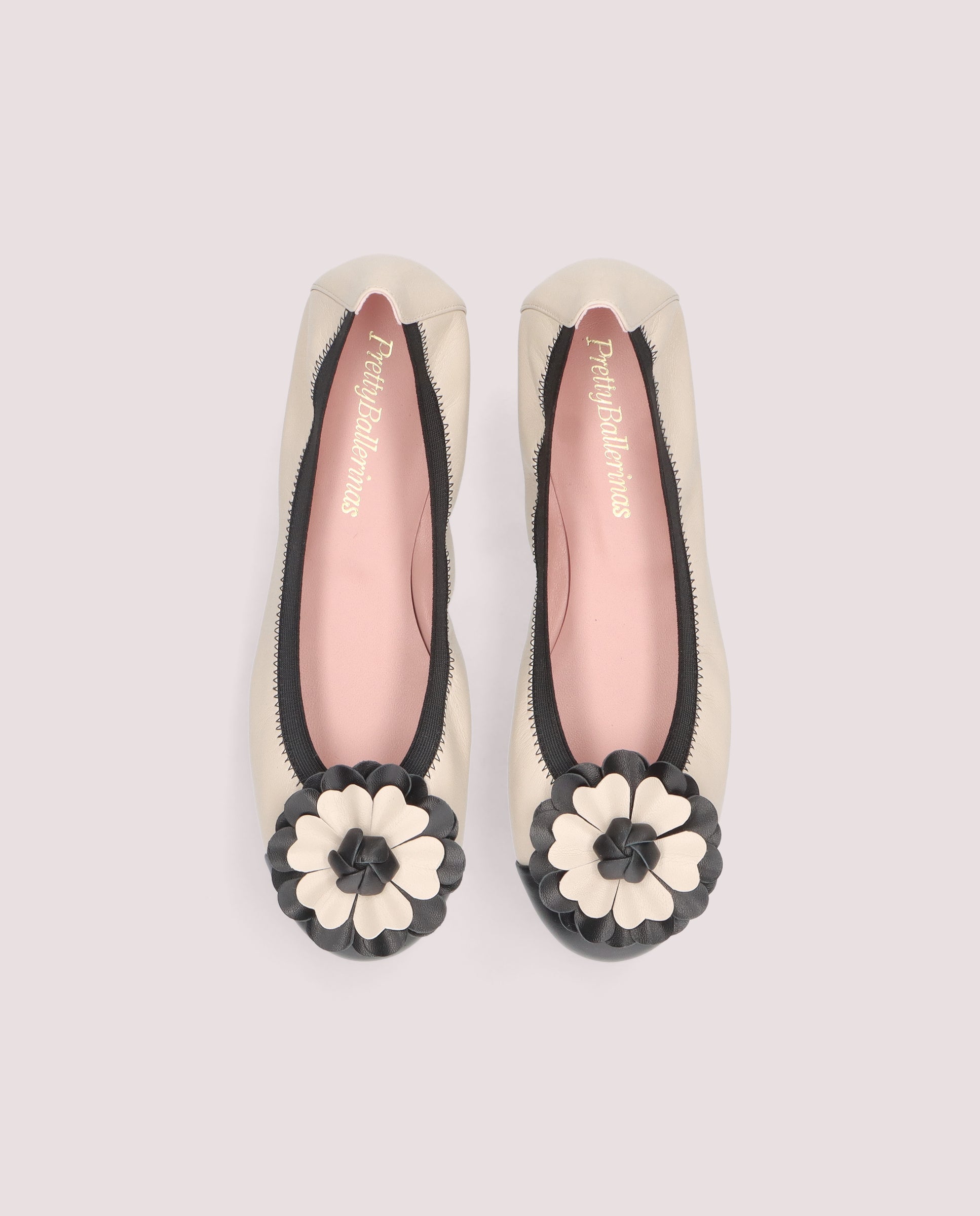 Bailarinas Shirley Blancos Piel