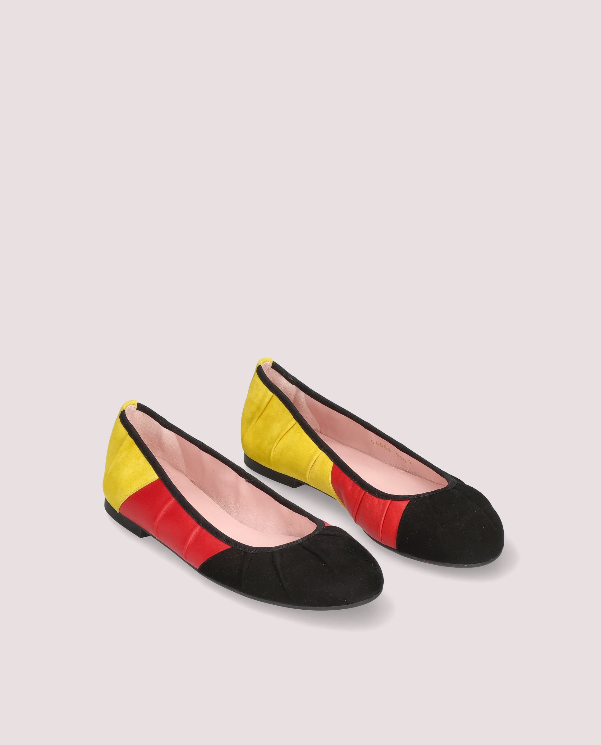 Bailarinas Nicole Multicolores Piel