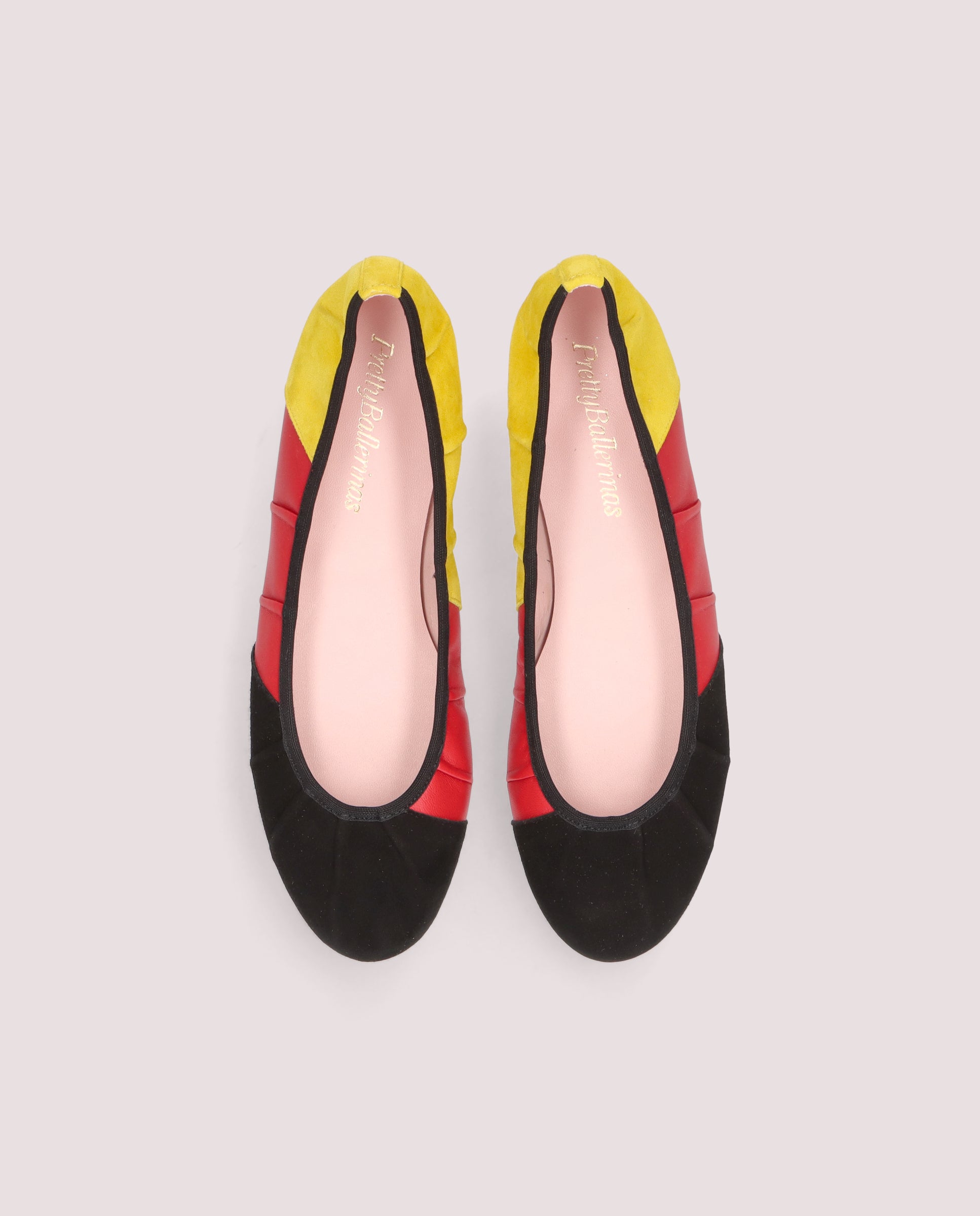 Bailarinas Nicole Multicolores Piel